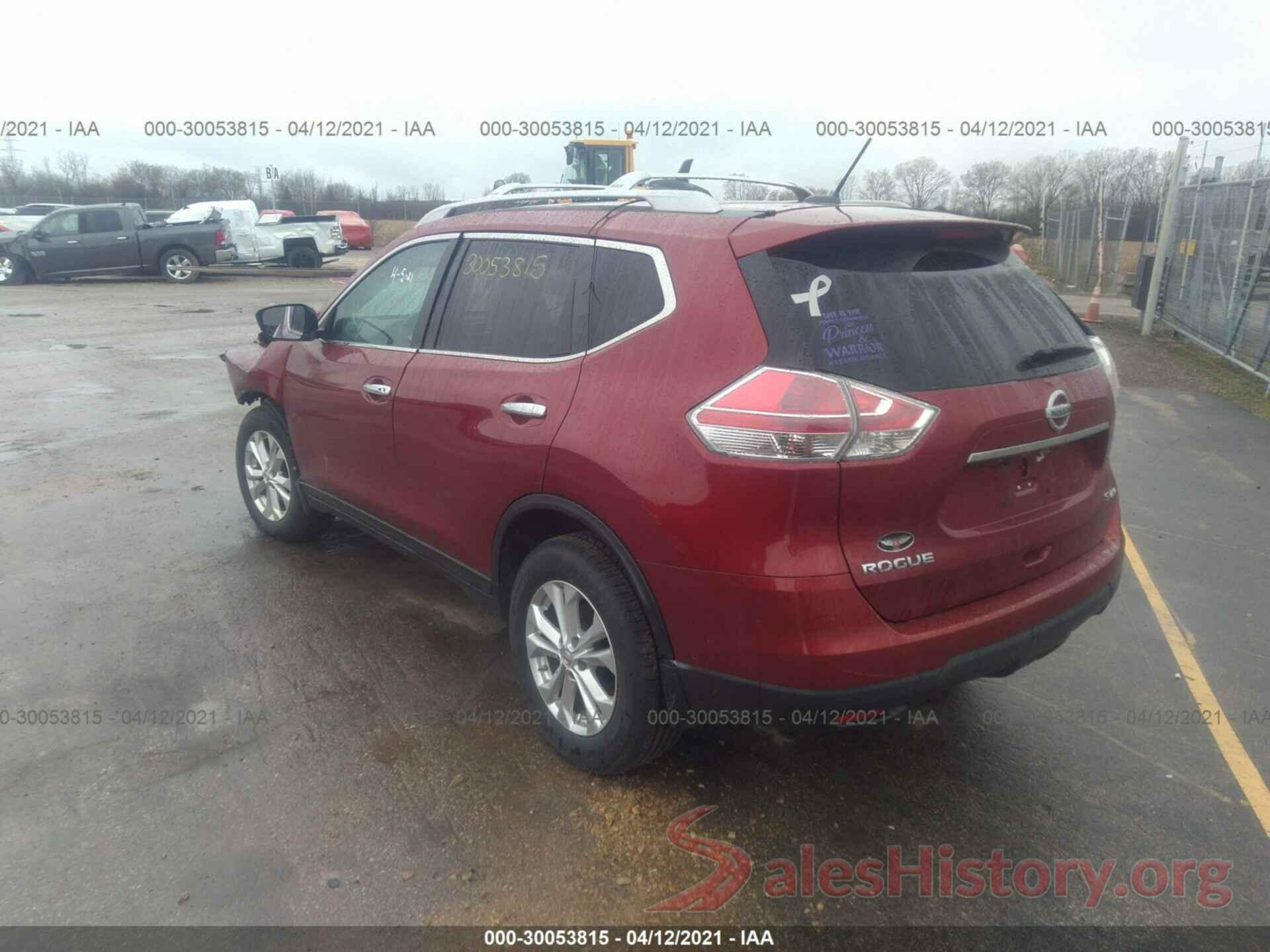 5N1AT2MMXGC781795 2016 NISSAN ROGUE