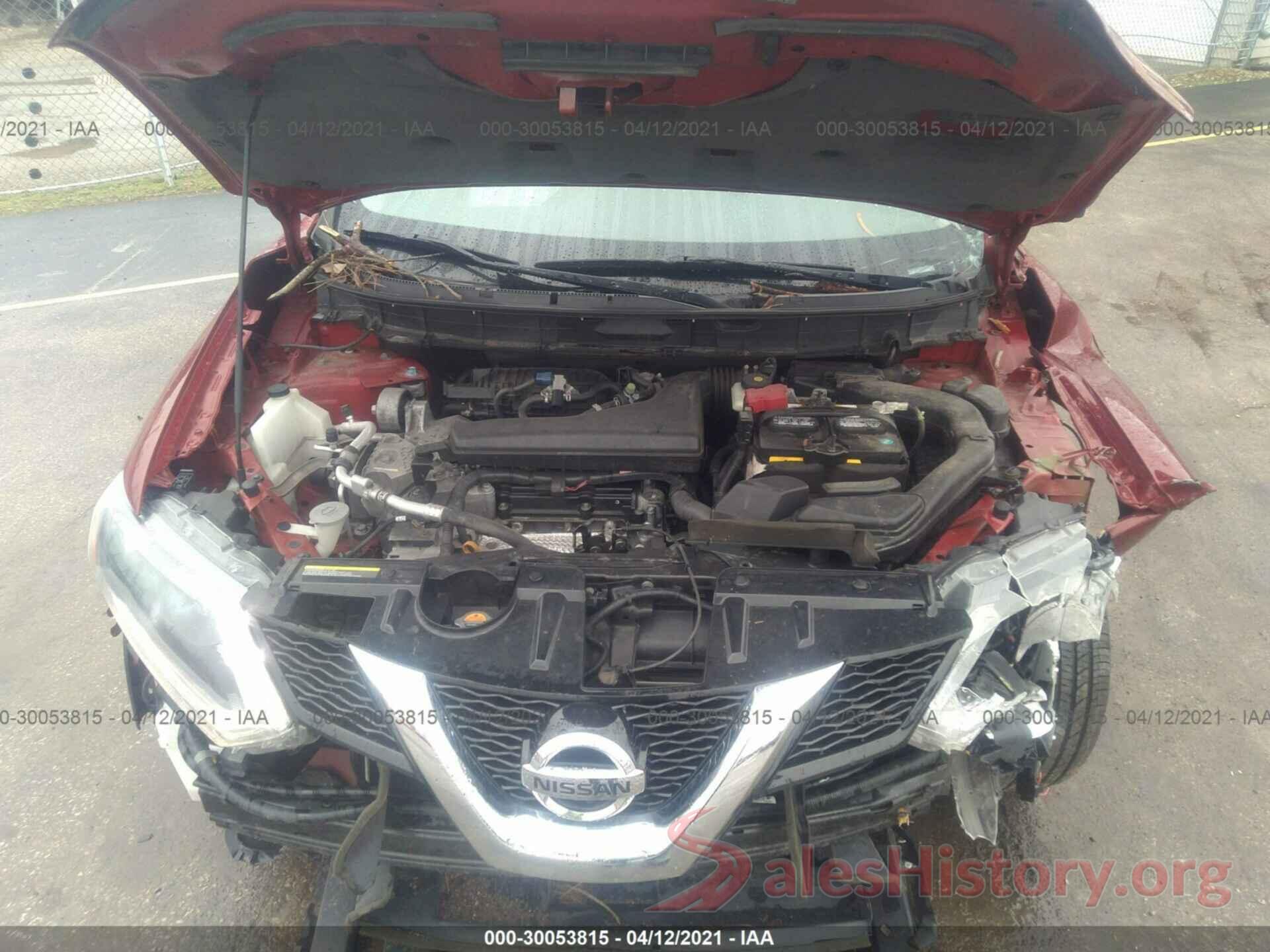 5N1AT2MMXGC781795 2016 NISSAN ROGUE