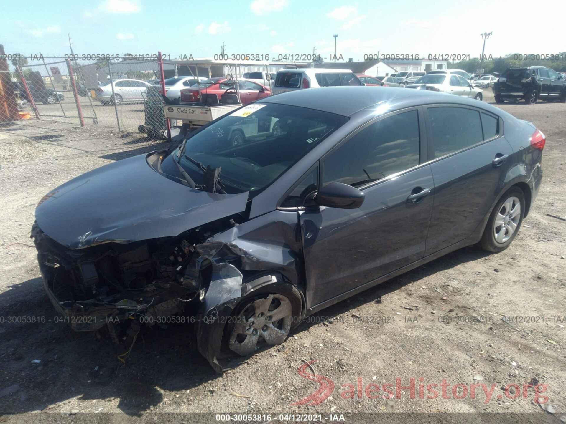 KNAFK4A68G5588559 2016 KIA FORTE