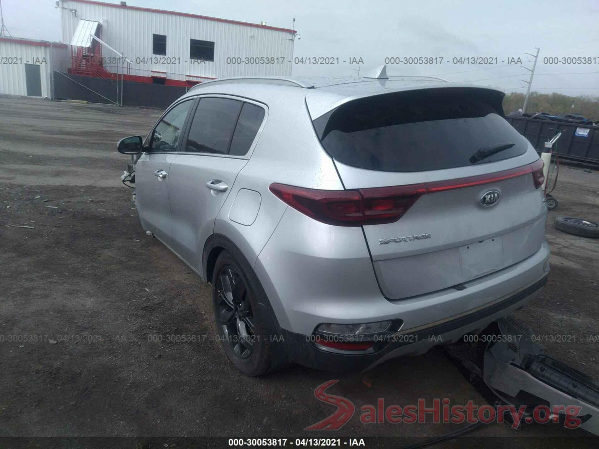 KNDP6CAC3L7721237 2020 KIA SPORTAGE