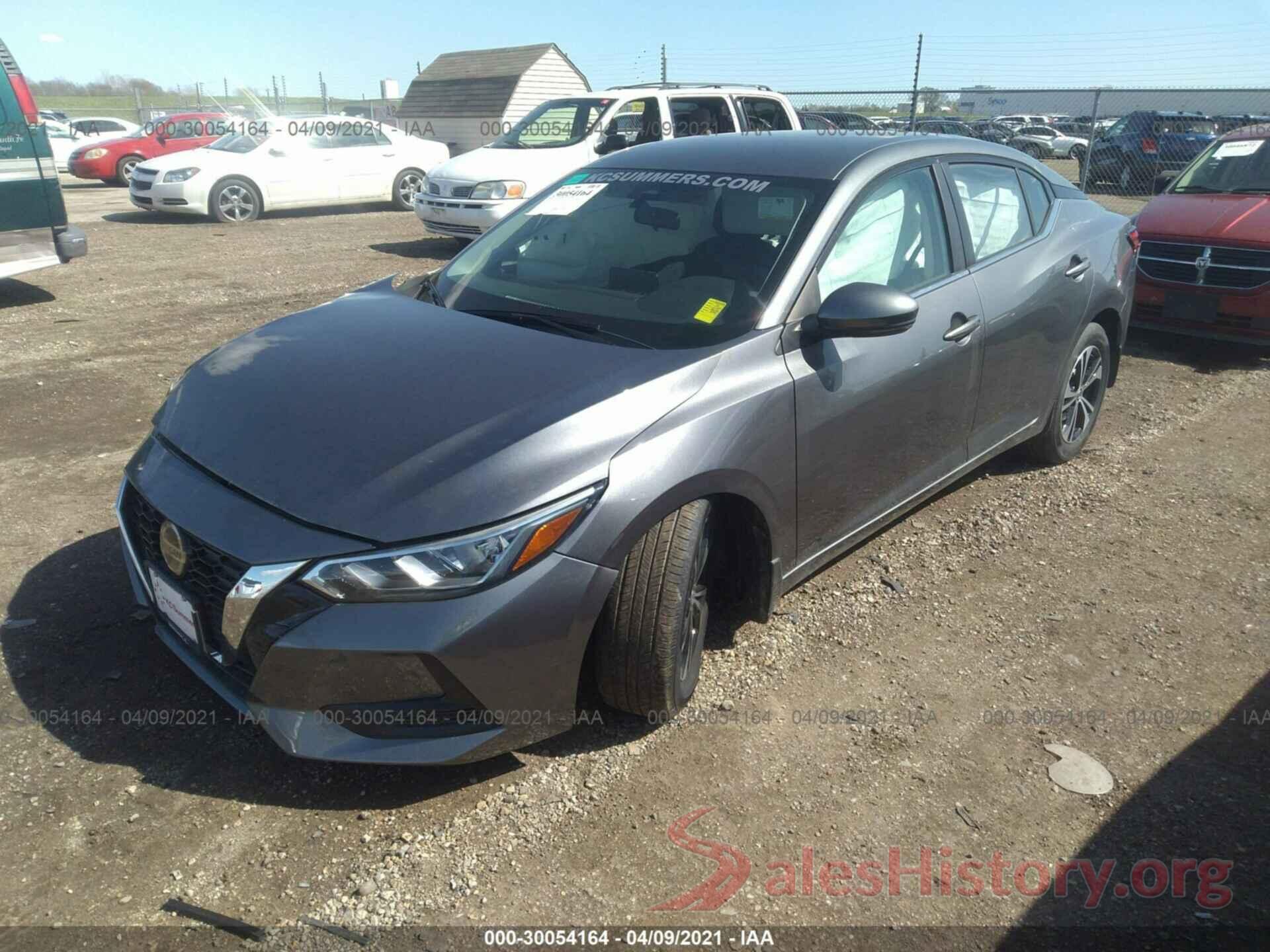 3N1AB8CV1LY264720 2020 NISSAN SENTRA