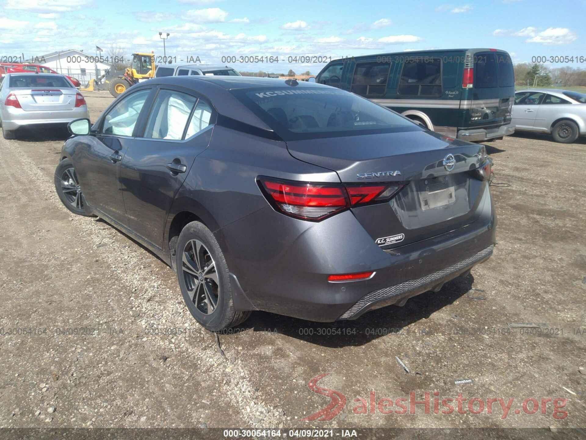 3N1AB8CV1LY264720 2020 NISSAN SENTRA