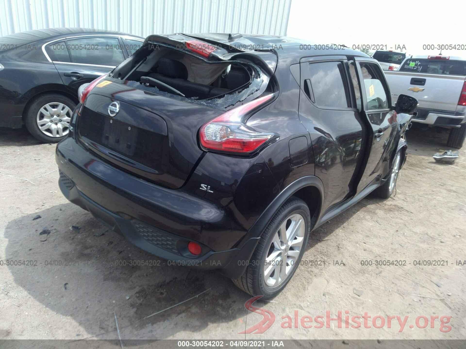 JN8AF5MR2GT607149 2016 NISSAN JUKE