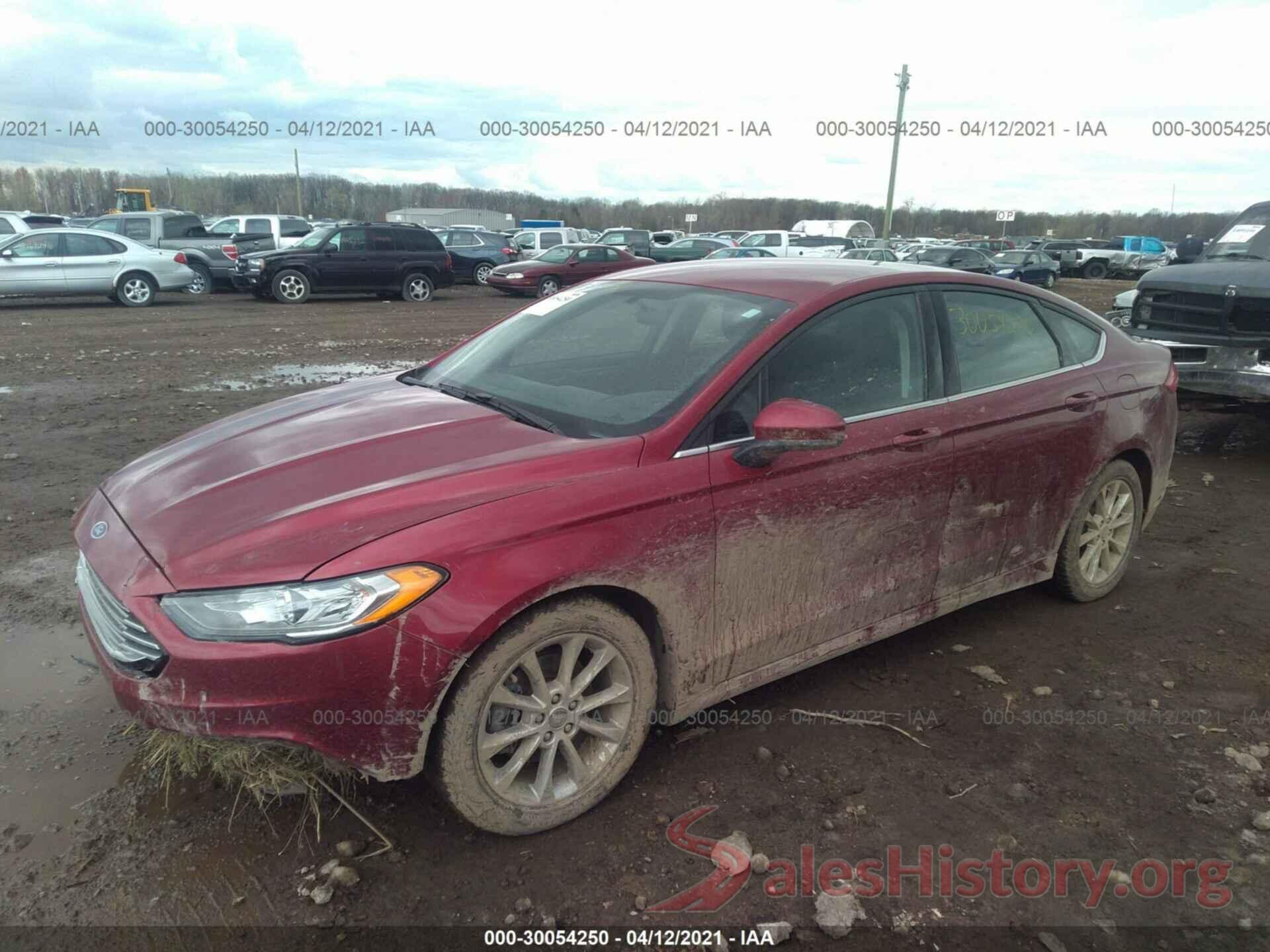 3FA6P0HD2HR311721 2017 FORD FUSION