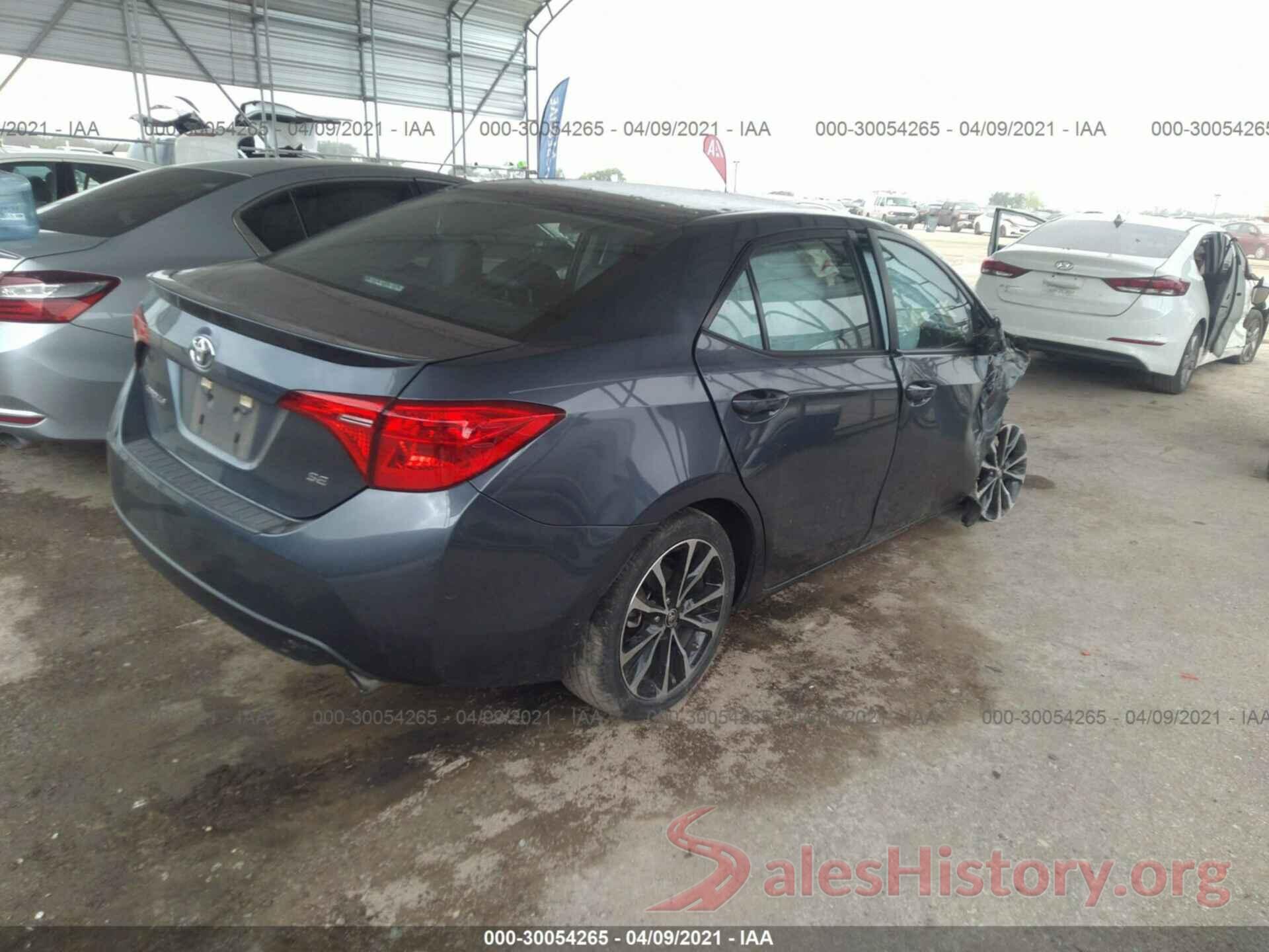 5YFBURHE4HP622796 2017 TOYOTA COROLLA