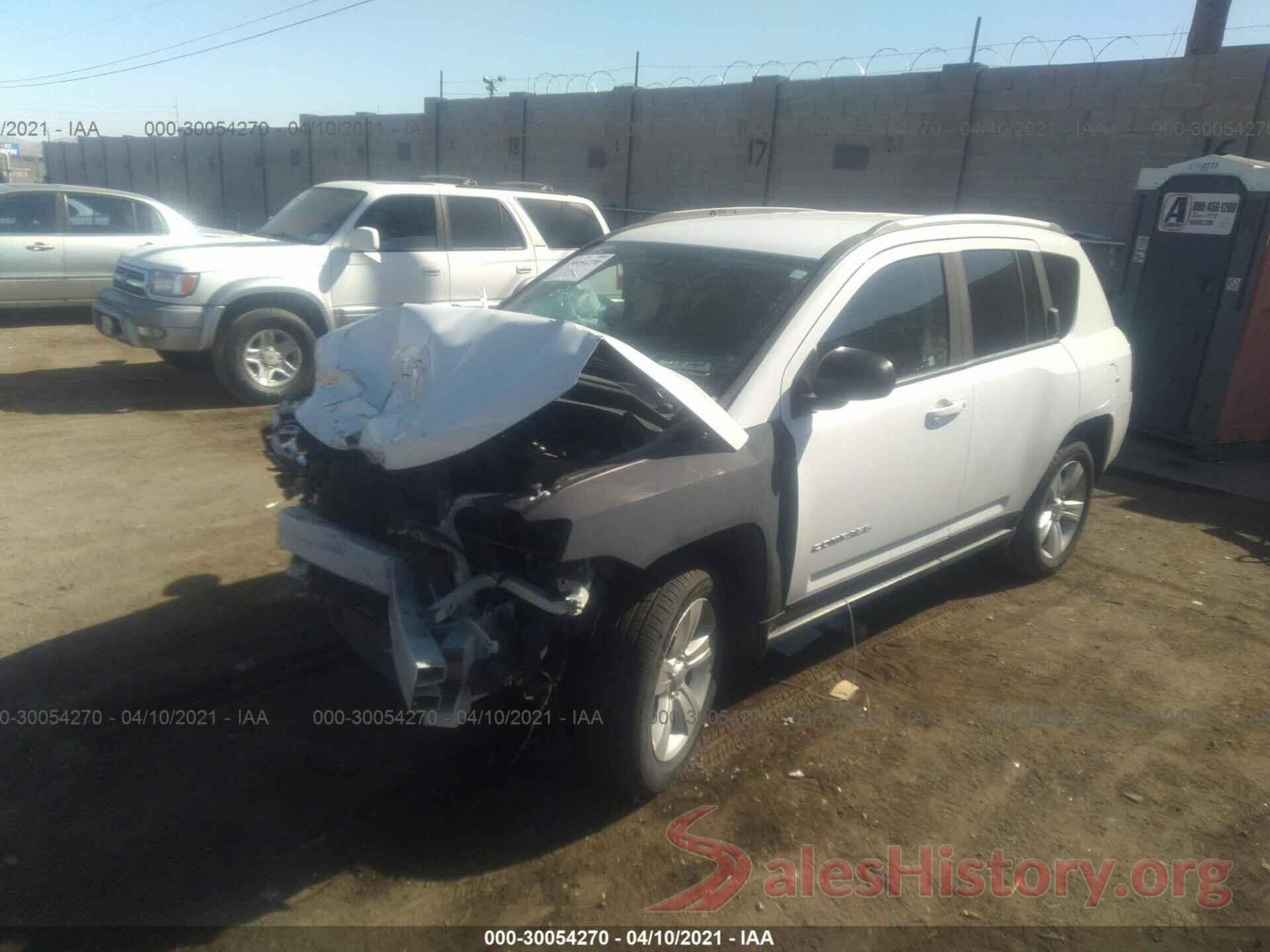 1C4NJCBA7GD743087 2016 JEEP COMPASS