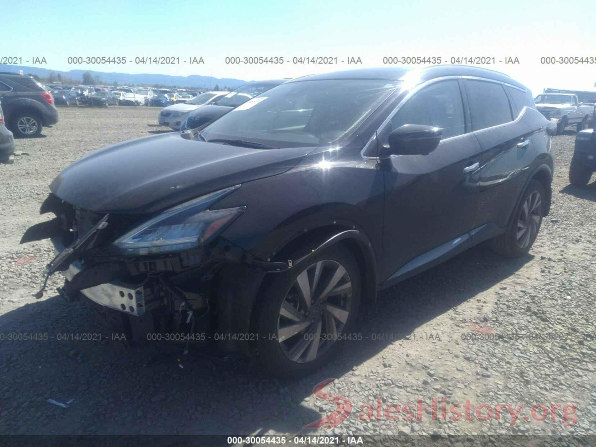 5N1AZ2MS1KN157619 2019 NISSAN MURANO