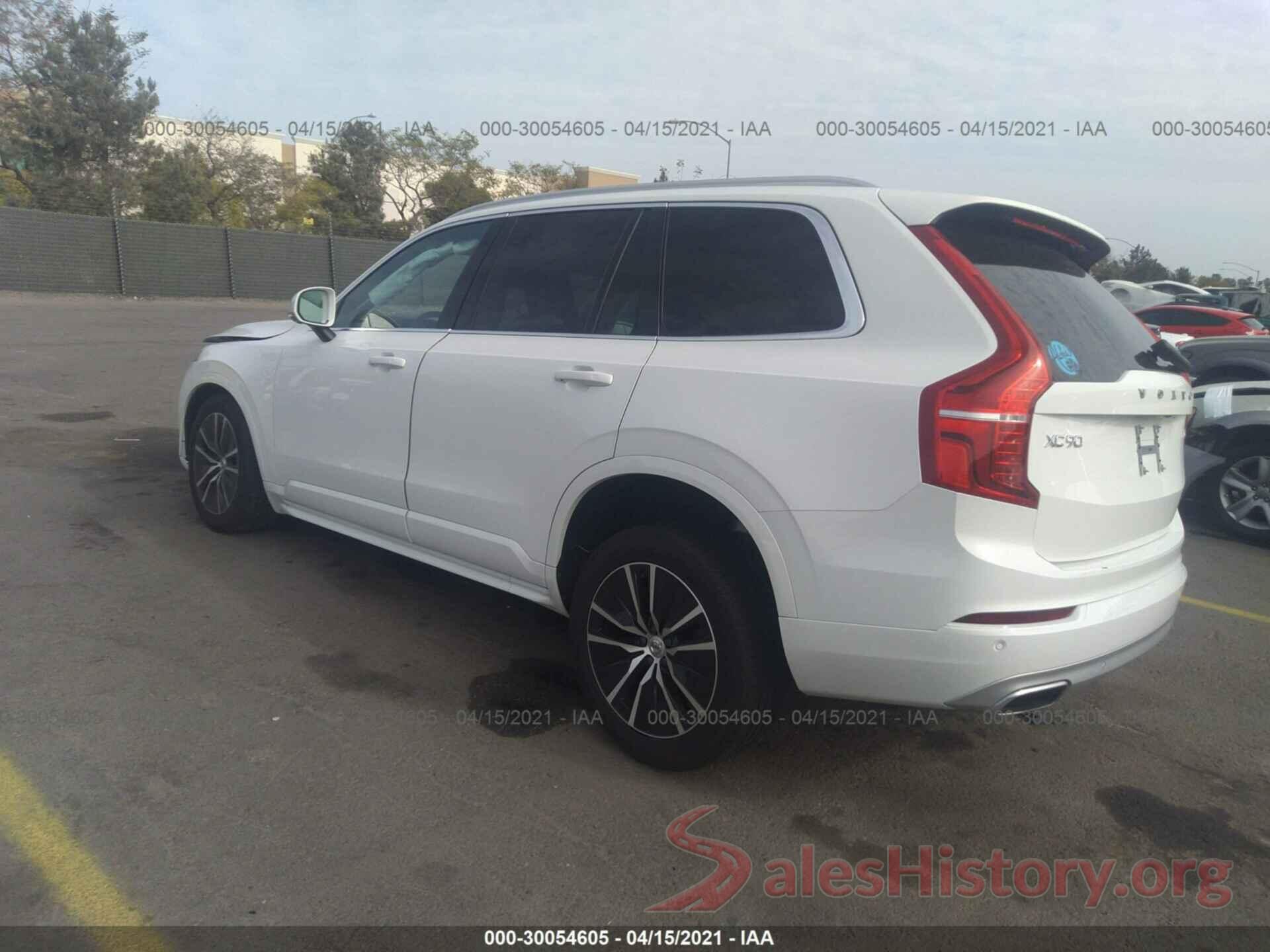 YV4A22PK1L1536548 2020 VOLVO XC90