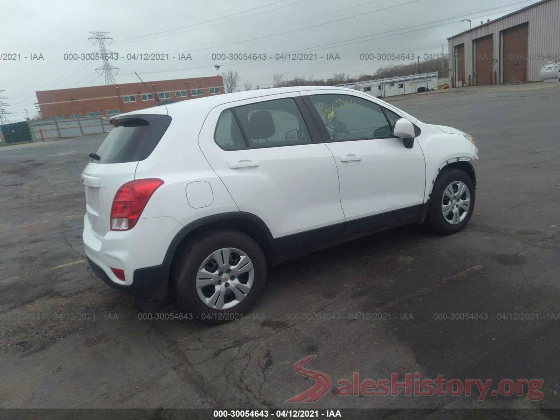 KL7CJKSB5HB172073 2017 CHEVROLET TRAX