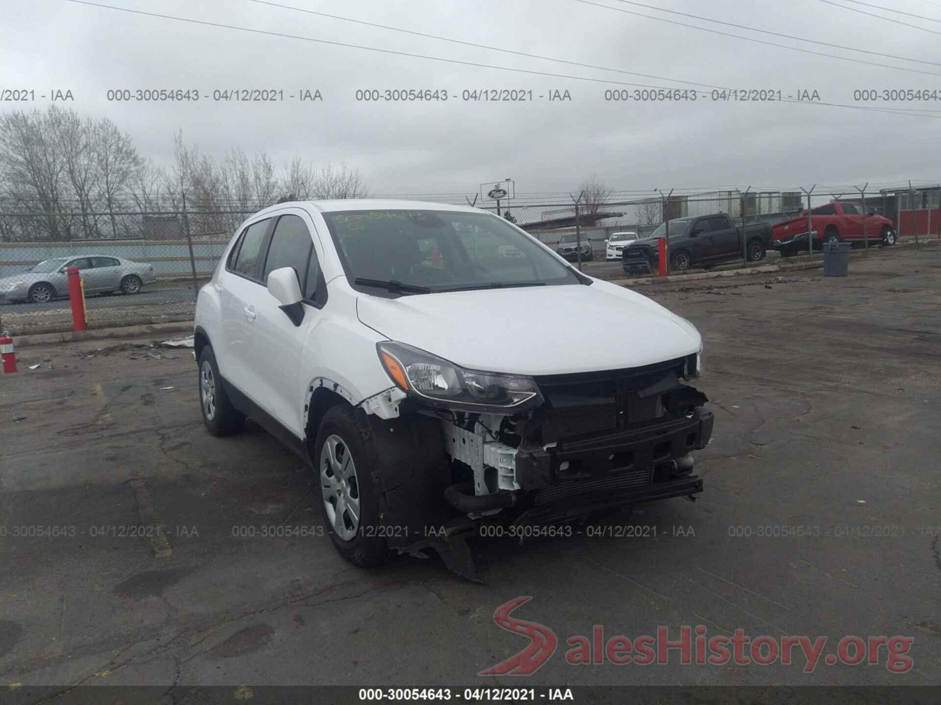 KL7CJKSB5HB172073 2017 CHEVROLET TRAX