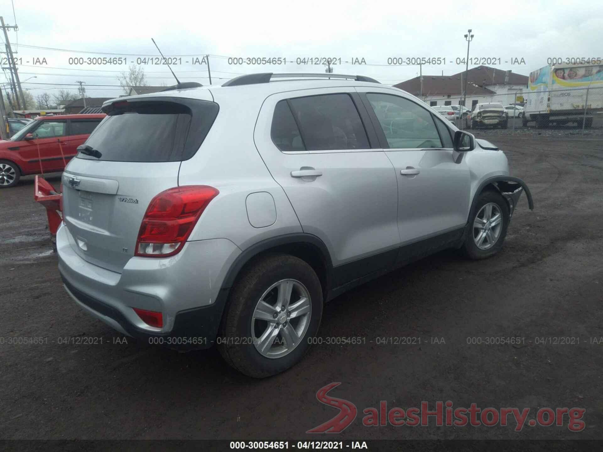 3GNCJLSB6KL338865 2019 CHEVROLET TRAX