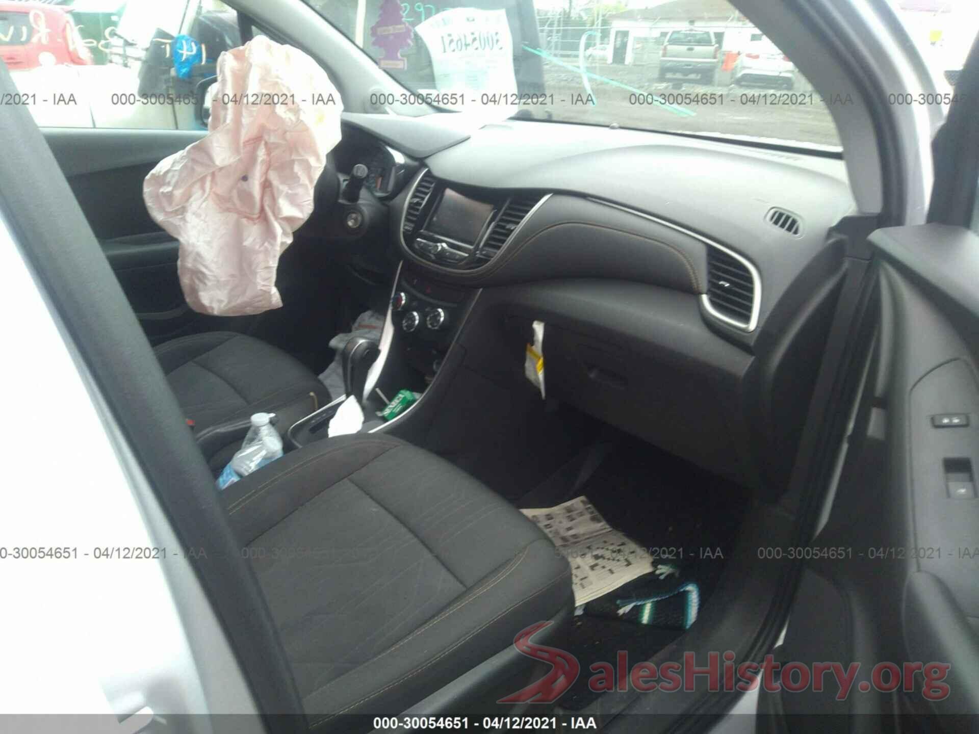 3GNCJLSB6KL338865 2019 CHEVROLET TRAX