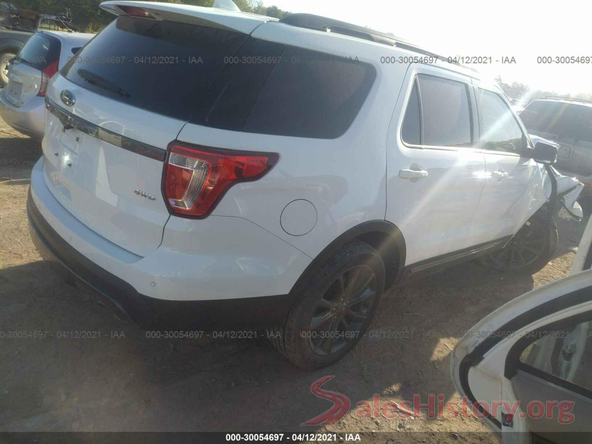 1FM5K8D88HGC50535 2017 FORD EXPLORER