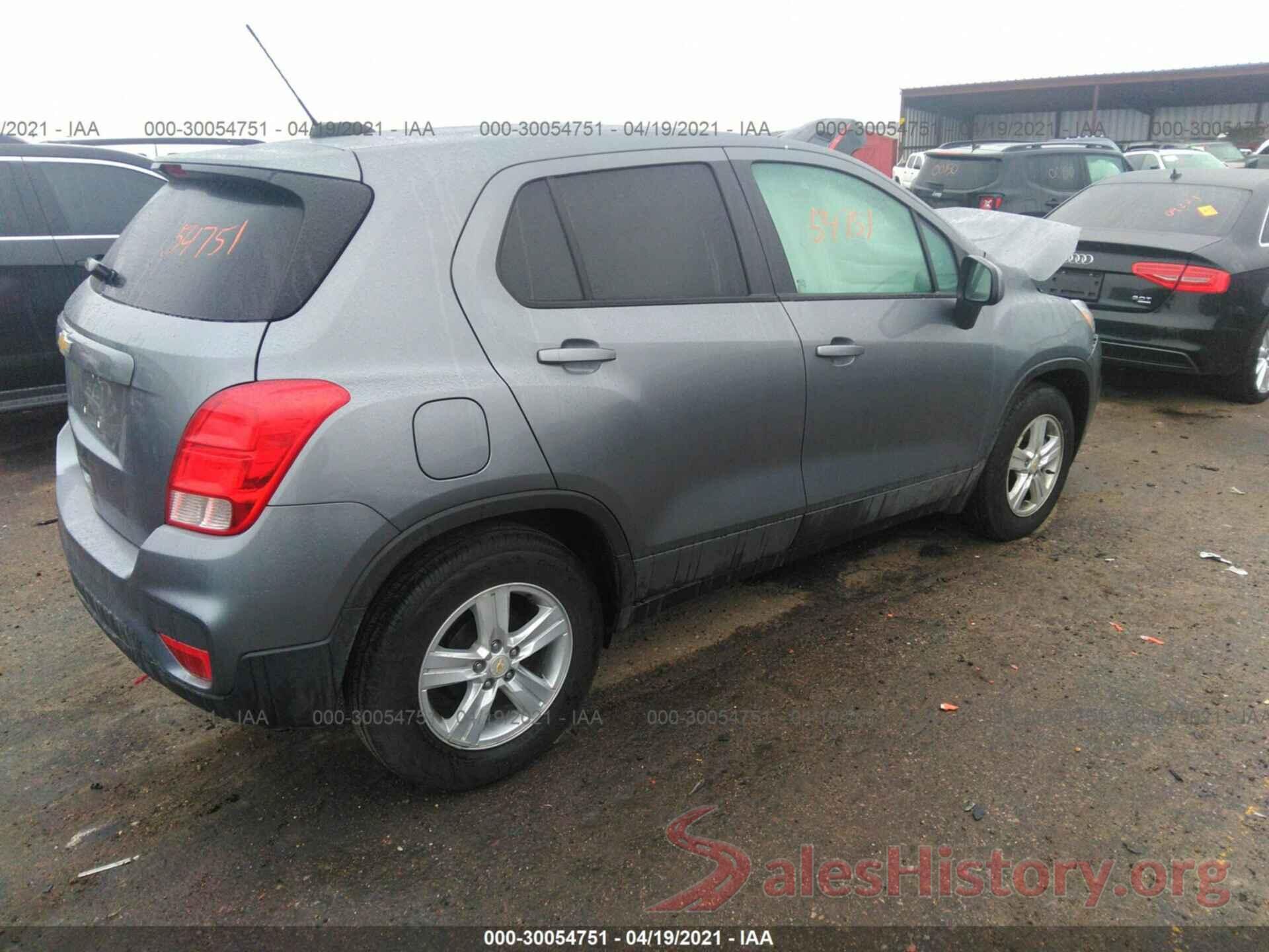 3GNCJKSB8LL277126 2020 CHEVROLET TRAX