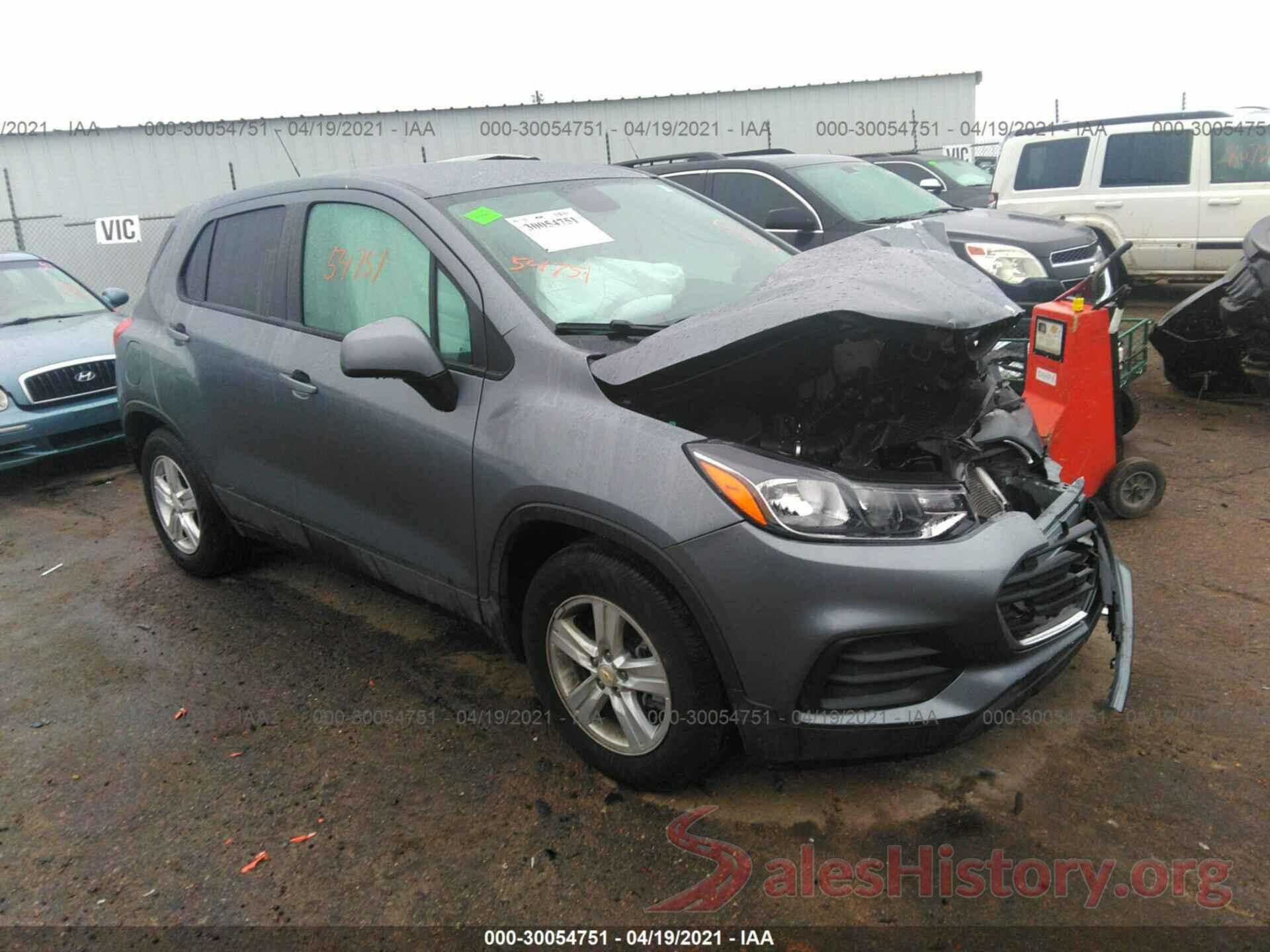 3GNCJKSB8LL277126 2020 CHEVROLET TRAX