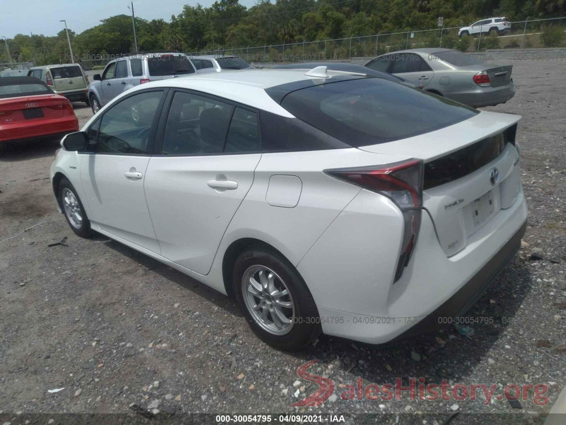 JTDKARFU8G3012667 2016 TOYOTA PRIUS