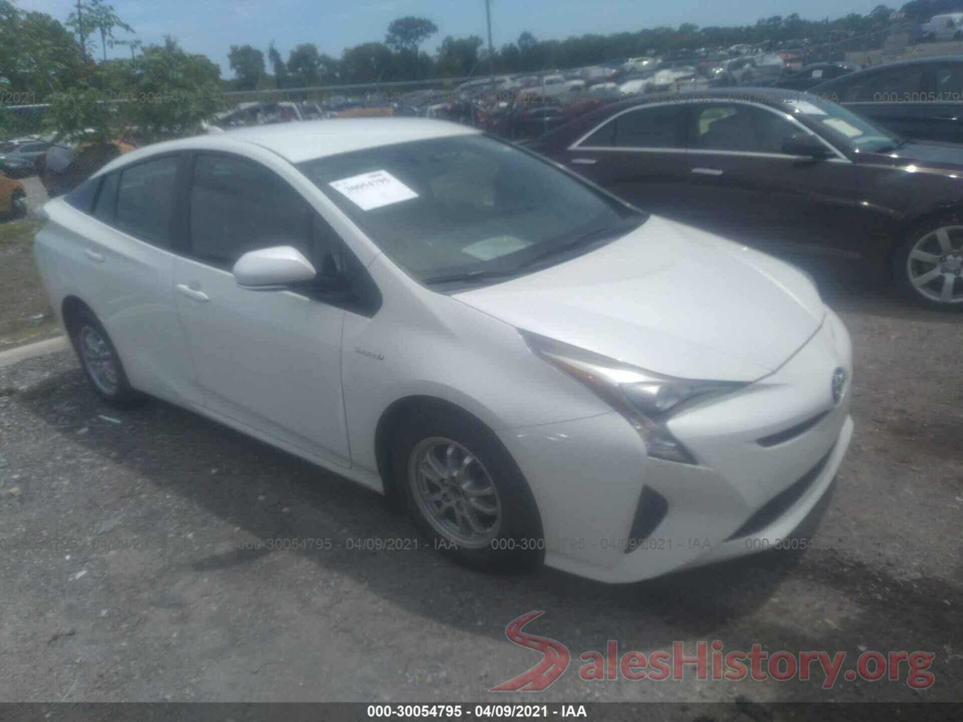 JTDKARFU8G3012667 2016 TOYOTA PRIUS