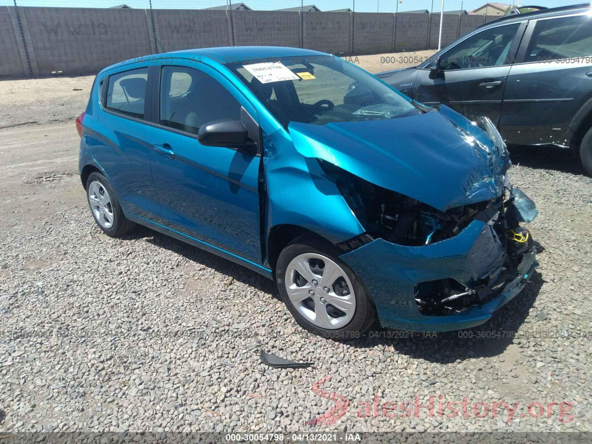 KL8CB6SA9MC708972 2021 CHEVROLET SPARK