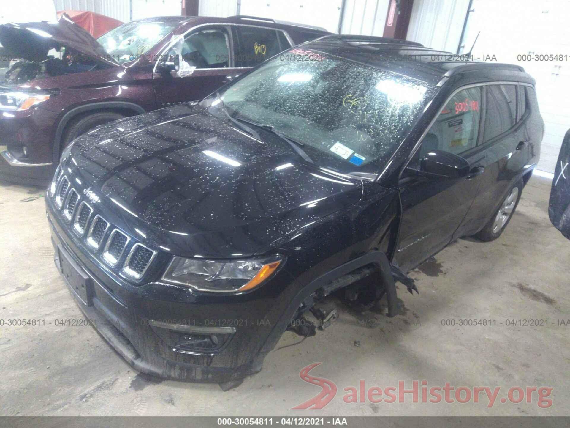 3C4NJDBBXHT628851 2017 JEEP COMPASS