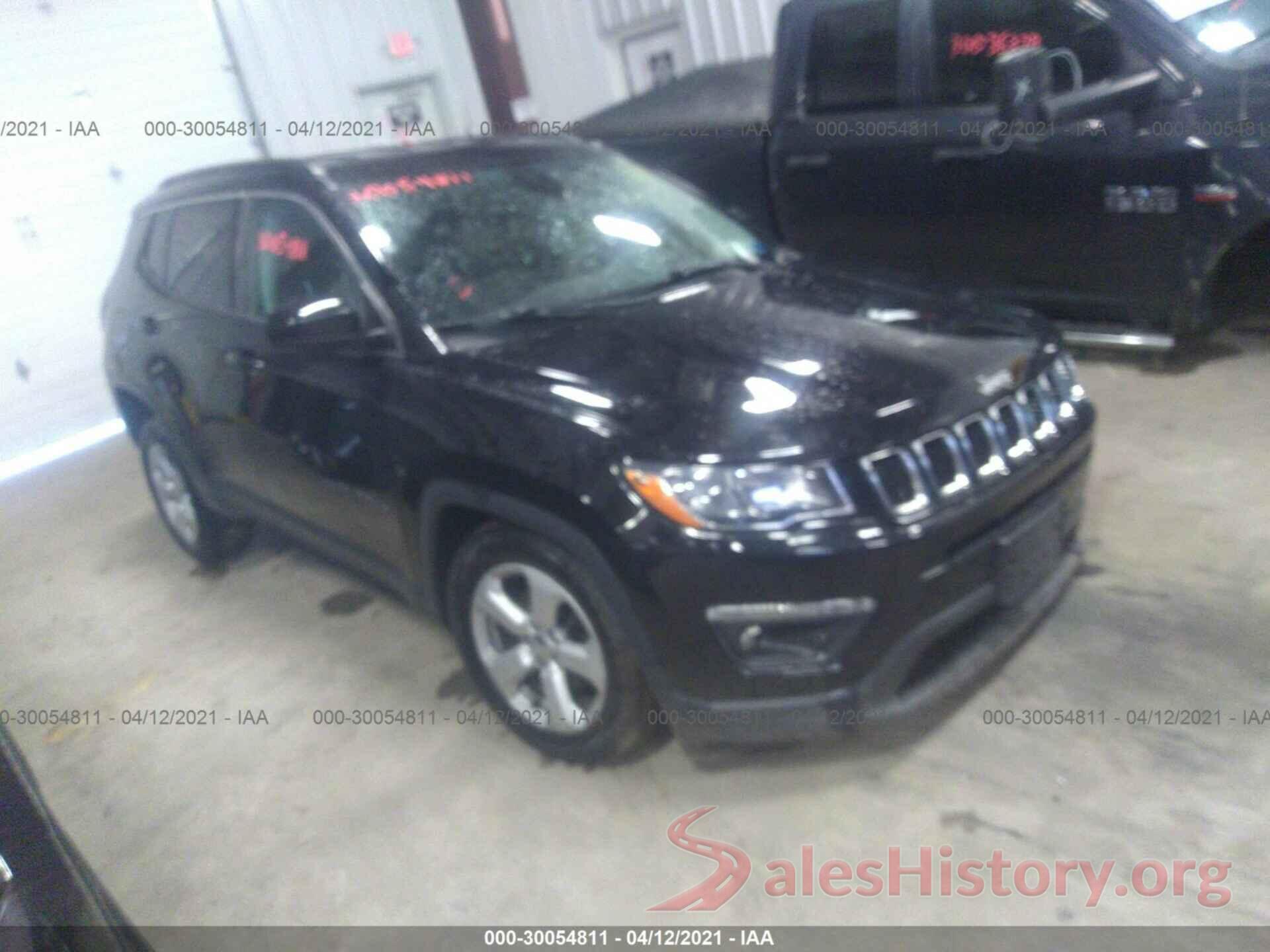 3C4NJDBBXHT628851 2017 JEEP COMPASS