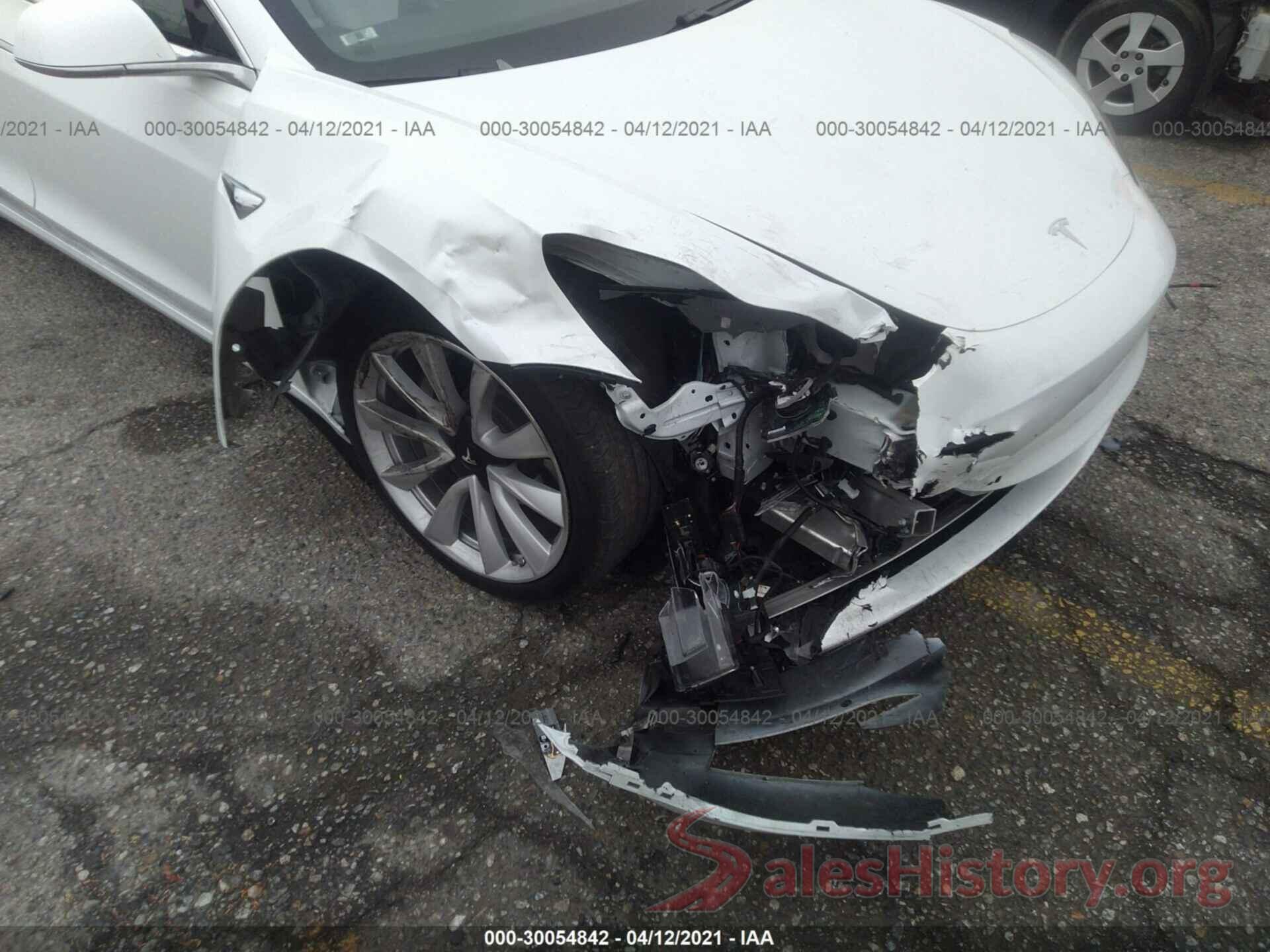 5YJ3E1EB8KF421824 2019 TESLA MODEL 3