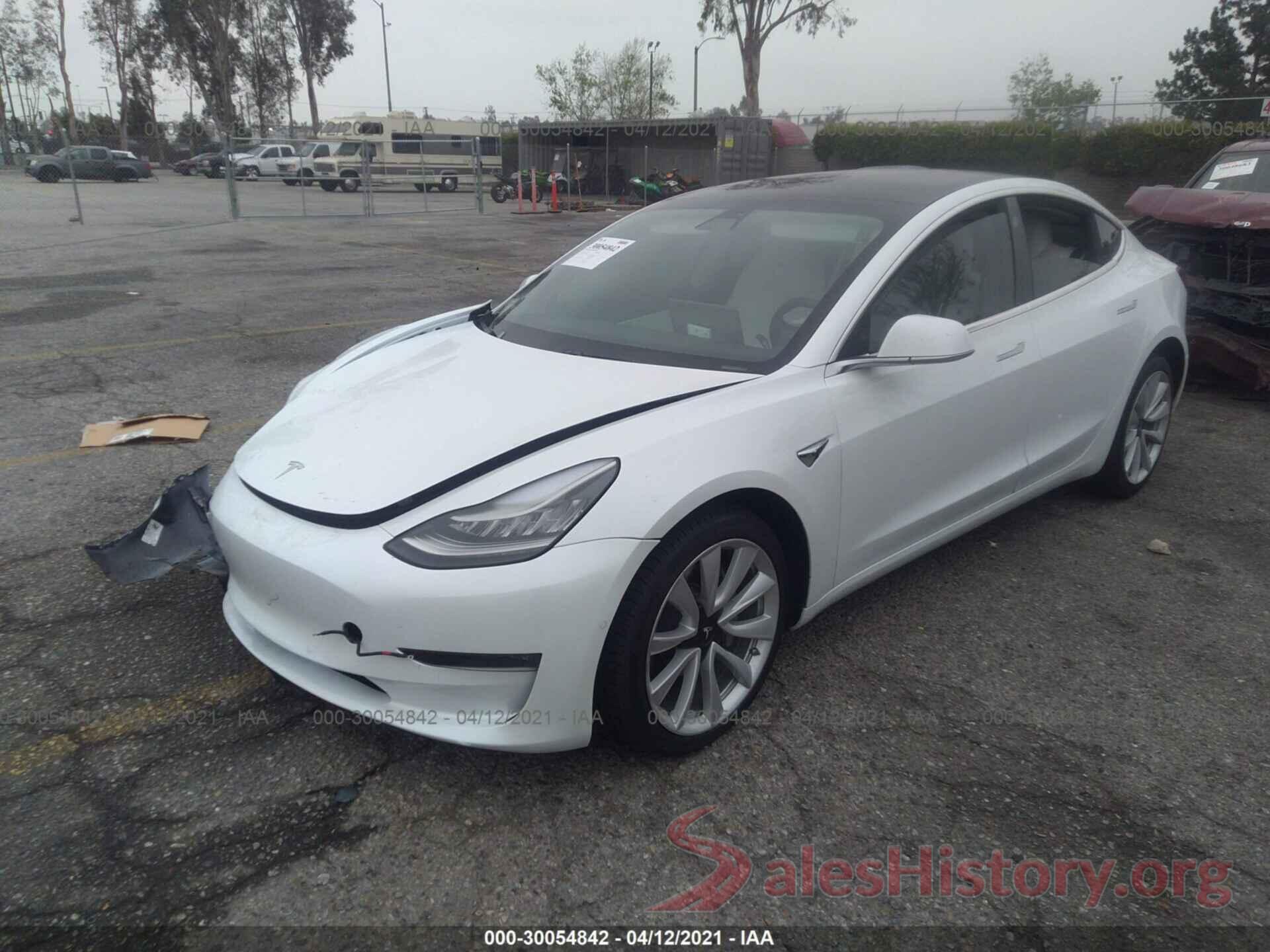 5YJ3E1EB8KF421824 2019 TESLA MODEL 3