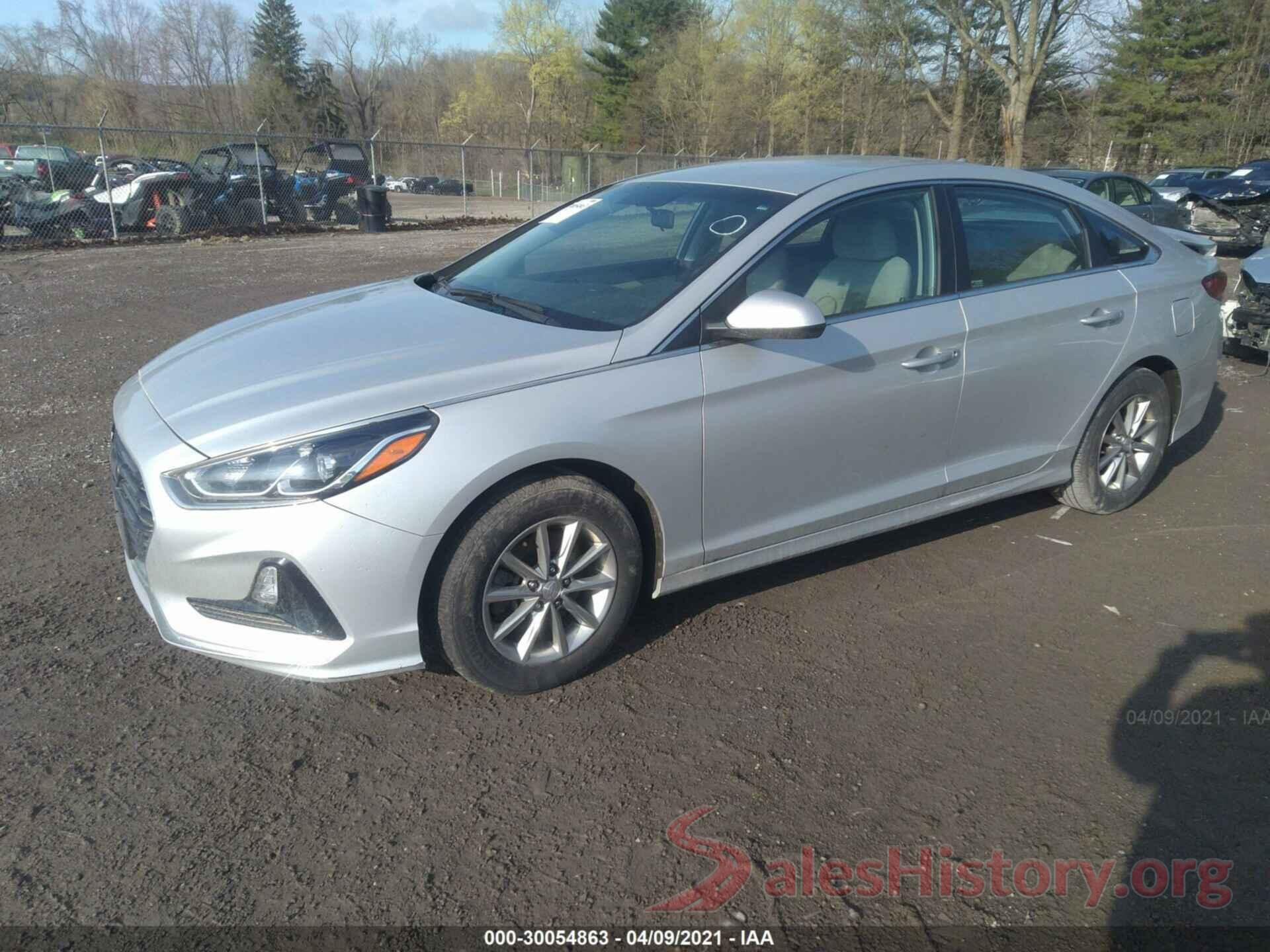 5NPE24AF9KH782296 2019 HYUNDAI SONATA