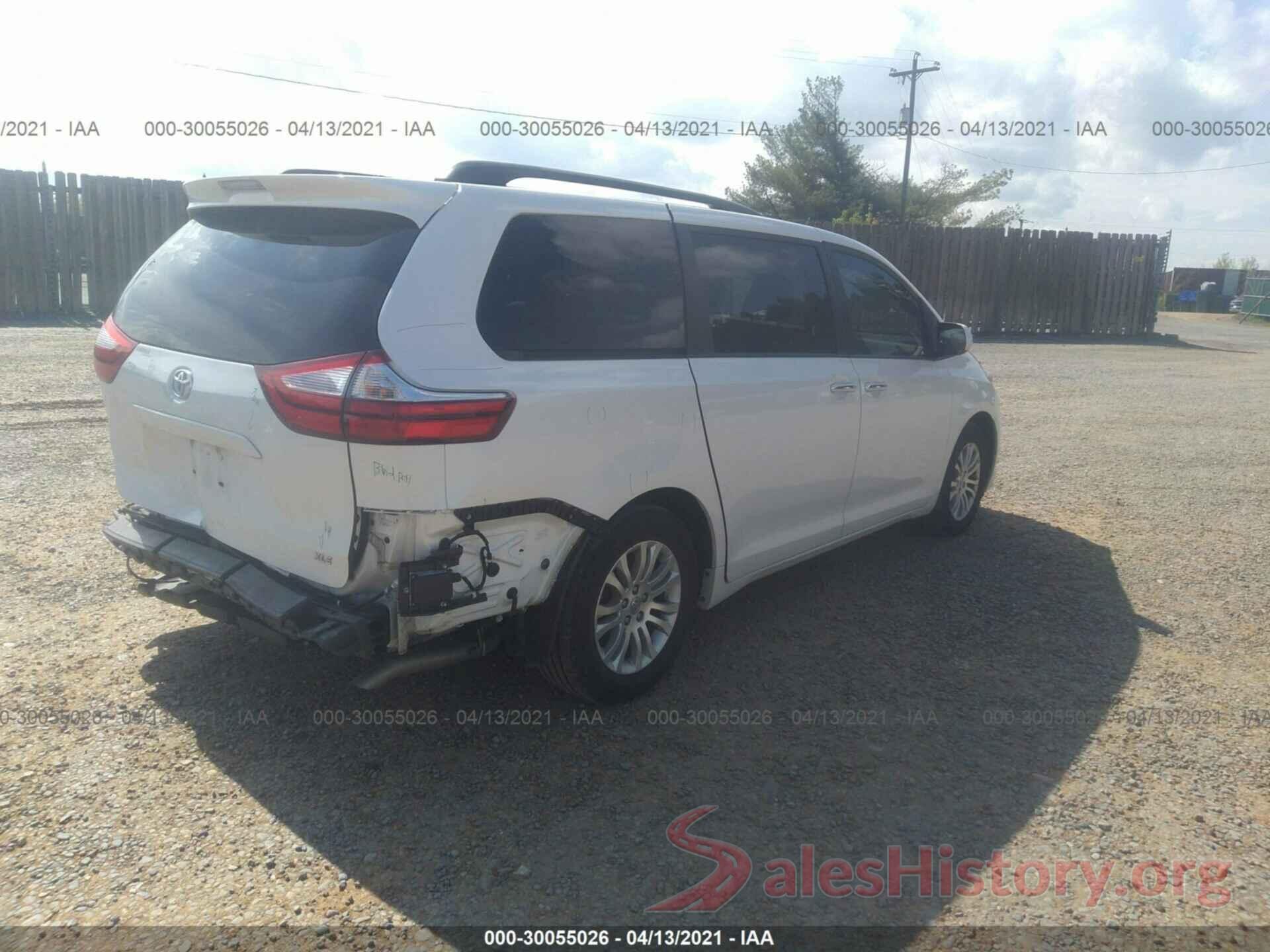 5TDYK3DC6GS718937 2016 TOYOTA SIENNA