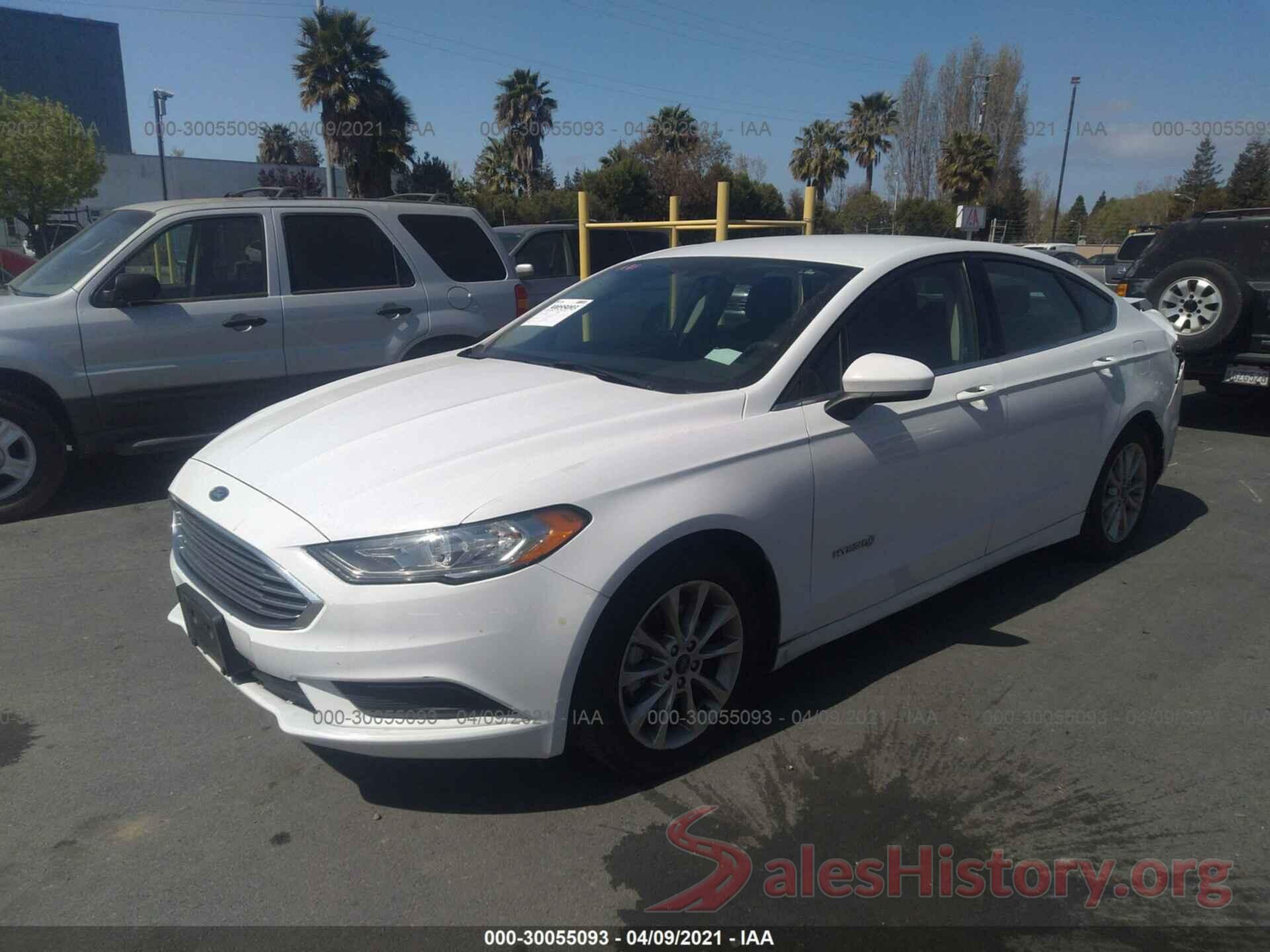 3FA6P0LU8HR386284 2017 FORD FUSION