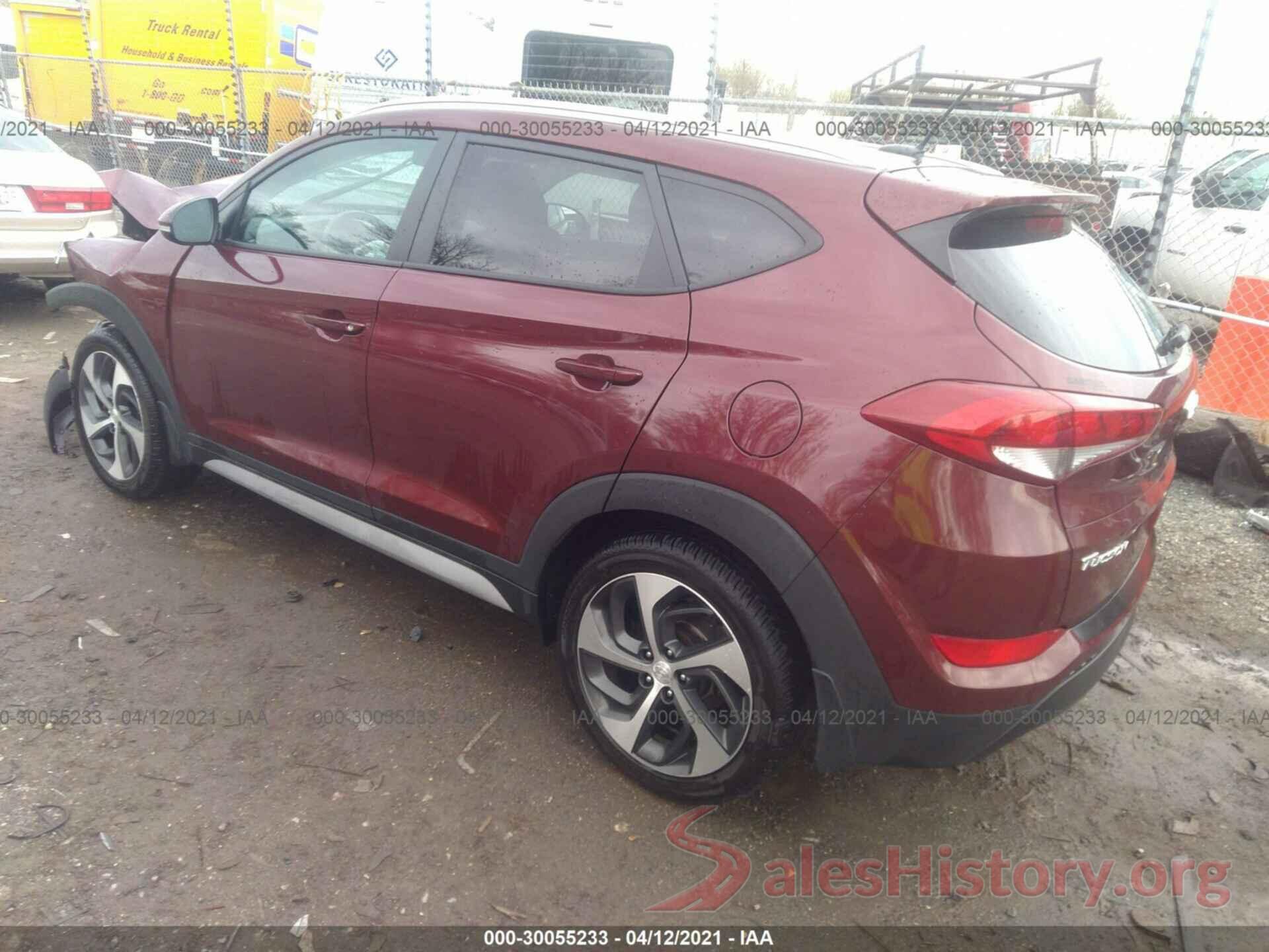 KM8J3CA23HU399175 2017 HYUNDAI TUCSON