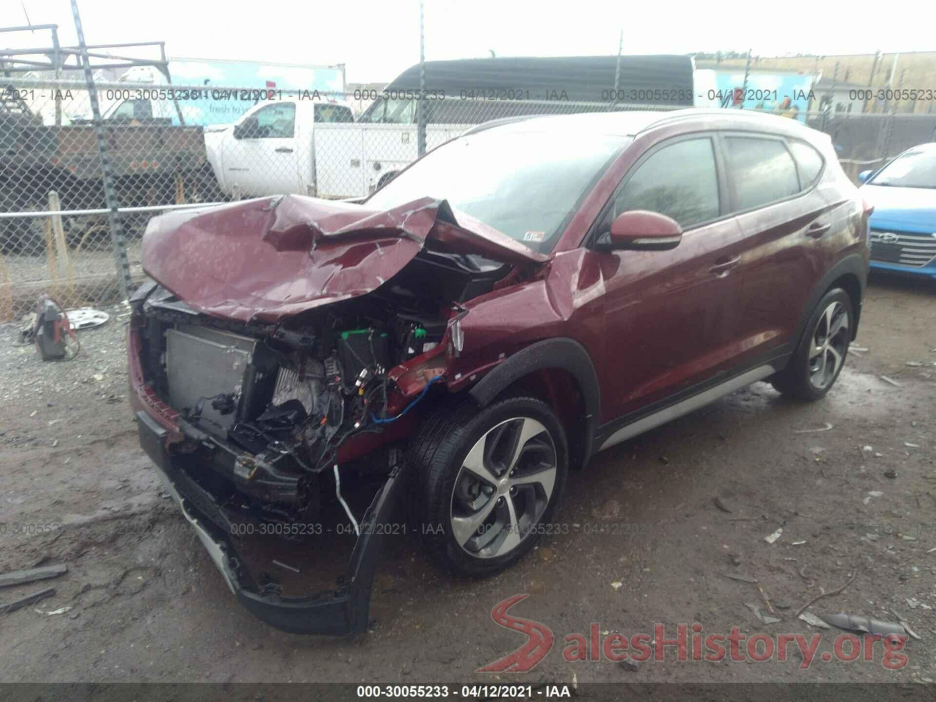 KM8J3CA23HU399175 2017 HYUNDAI TUCSON