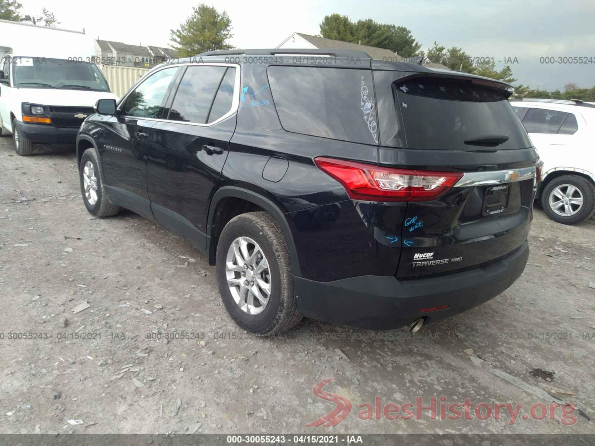 1GNEVGKW6LJ149830 2020 CHEVROLET TRAVERSE