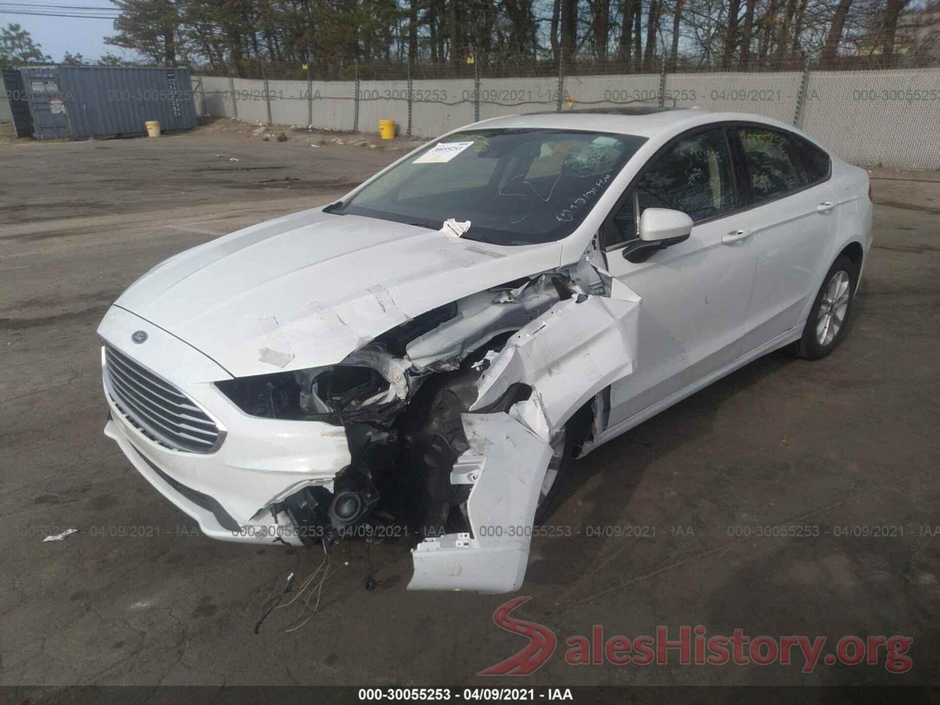 3FA6P0HD3LR191338 2020 FORD FUSION