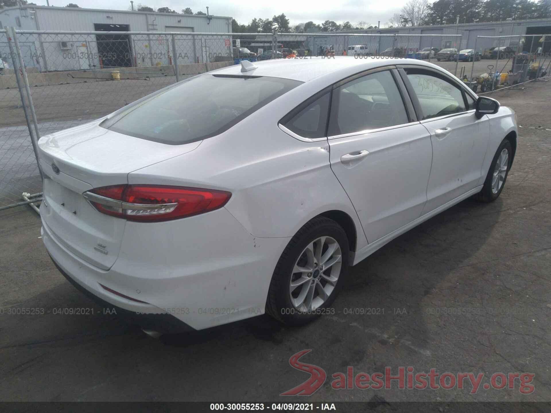 3FA6P0HD3LR191338 2020 FORD FUSION