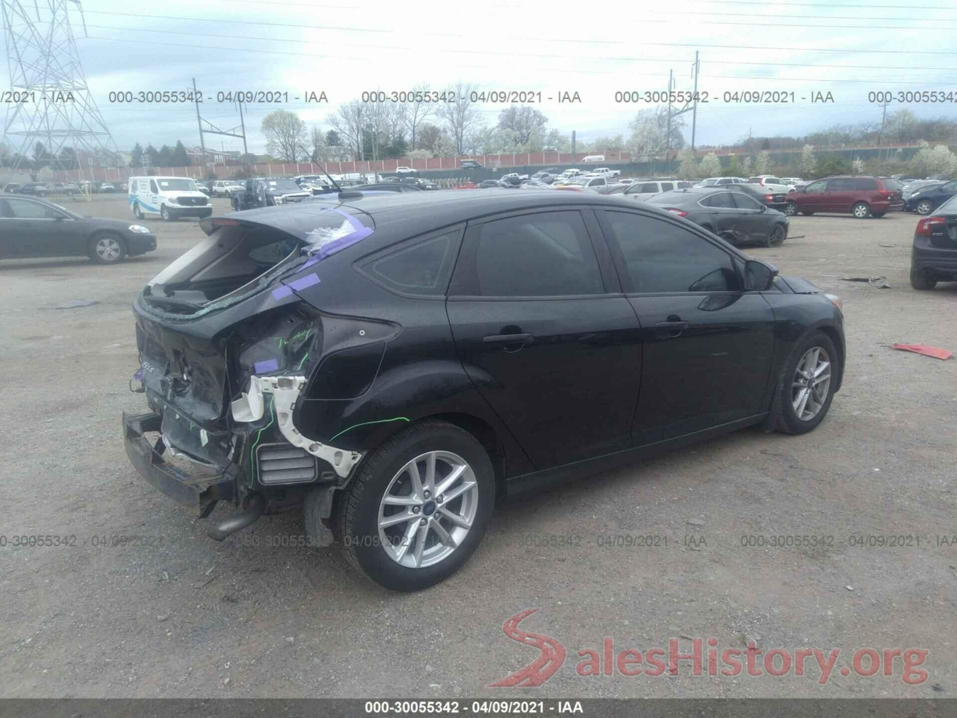 1FADP3K26GL287596 2016 FORD FOCUS