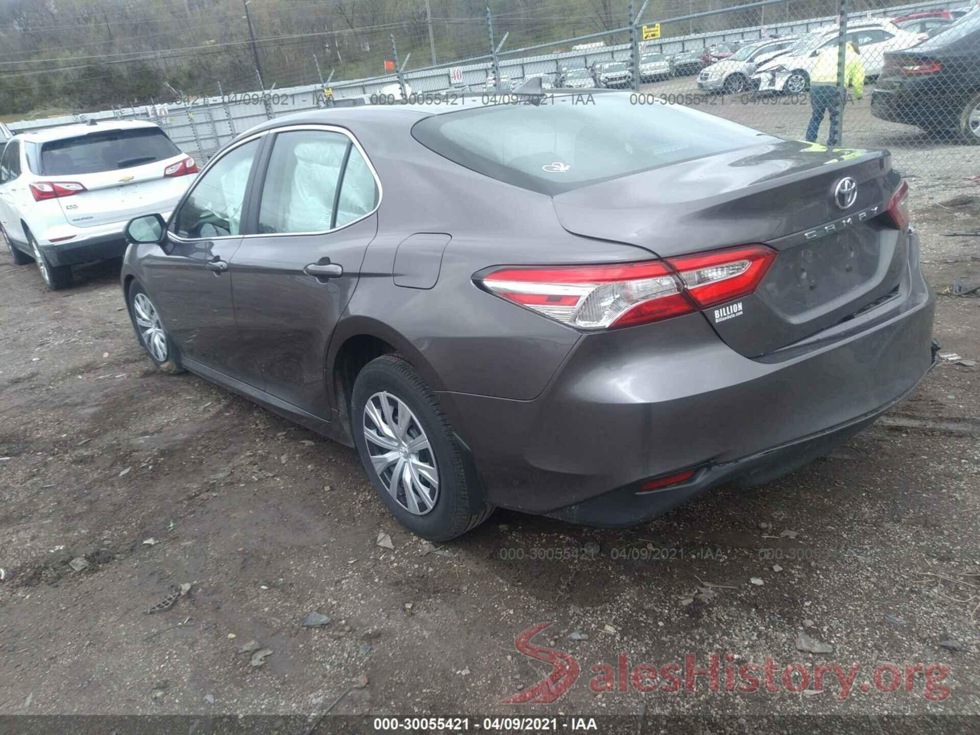 4T1B11HK4KU694989 2019 TOYOTA CAMRY