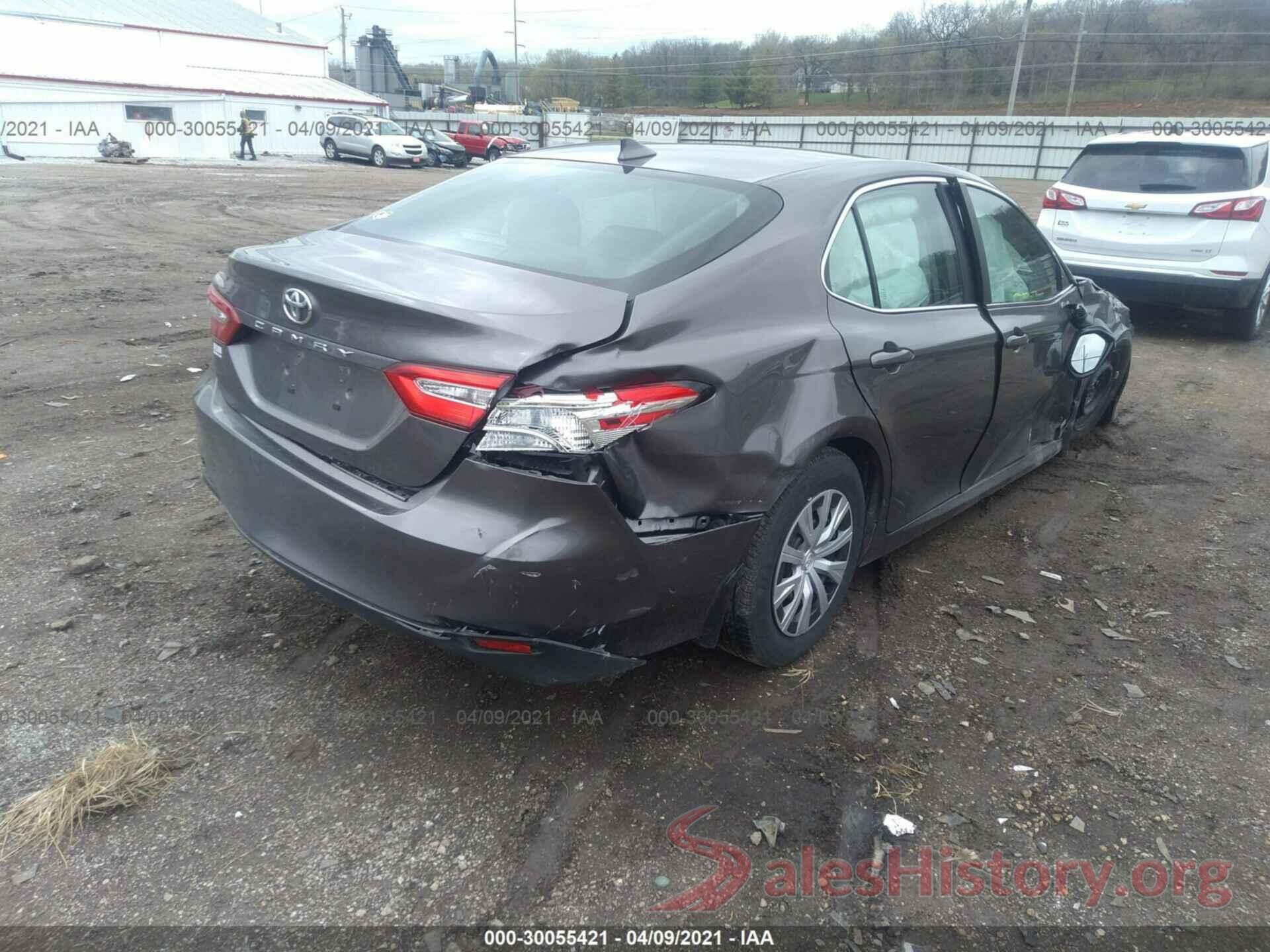 4T1B11HK4KU694989 2019 TOYOTA CAMRY