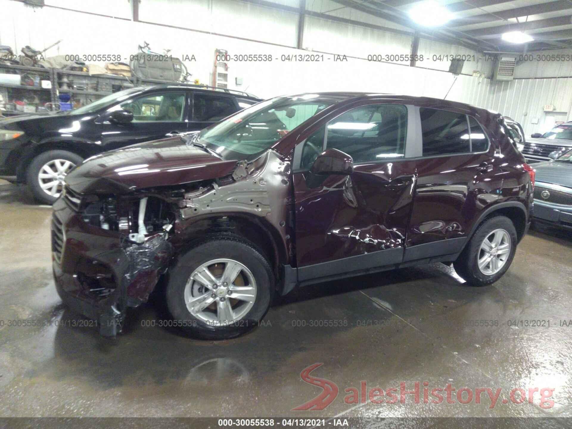 KL7CJKSB8LB340376 2020 CHEVROLET TRAX