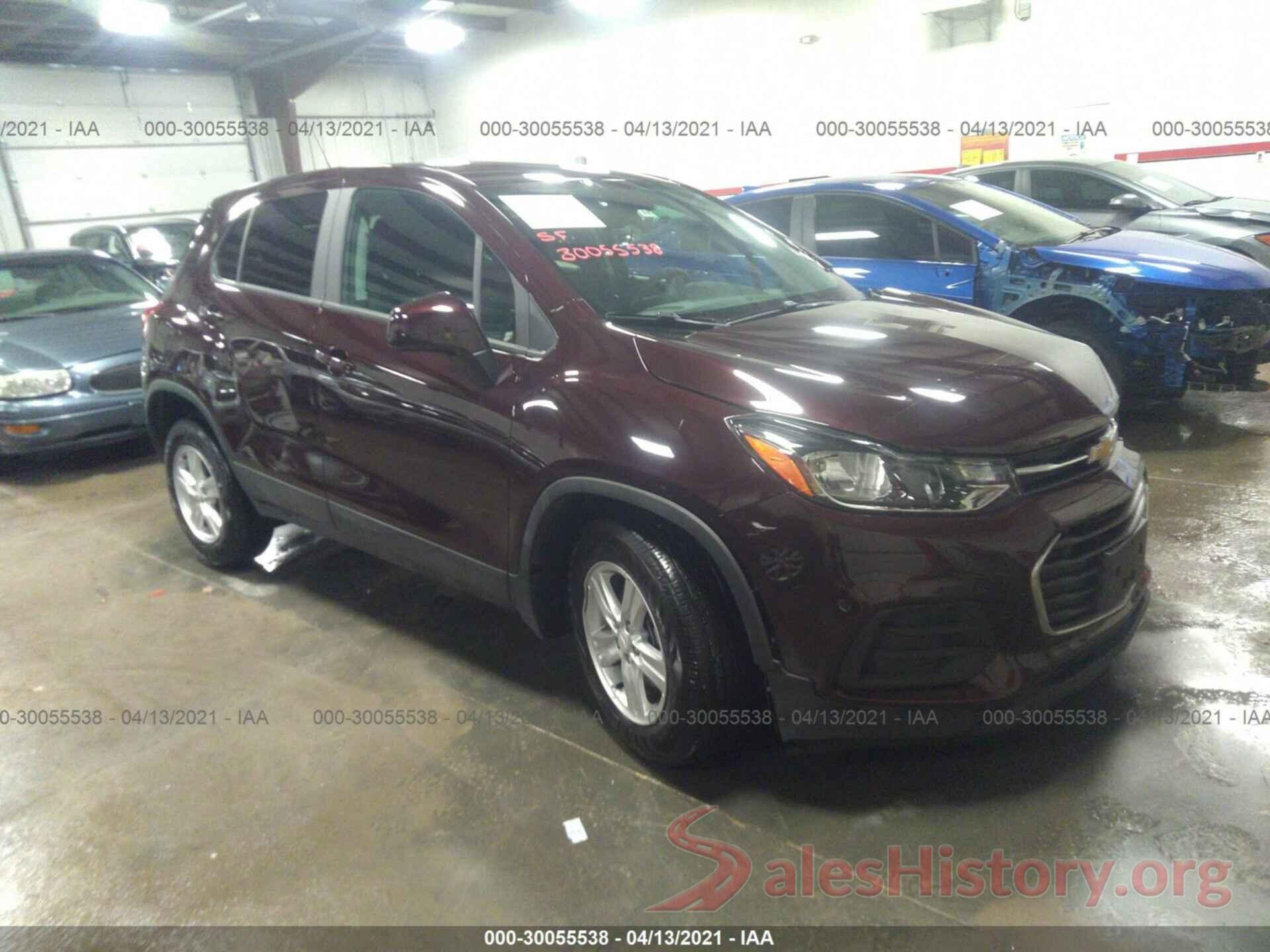 KL7CJKSB8LB340376 2020 CHEVROLET TRAX