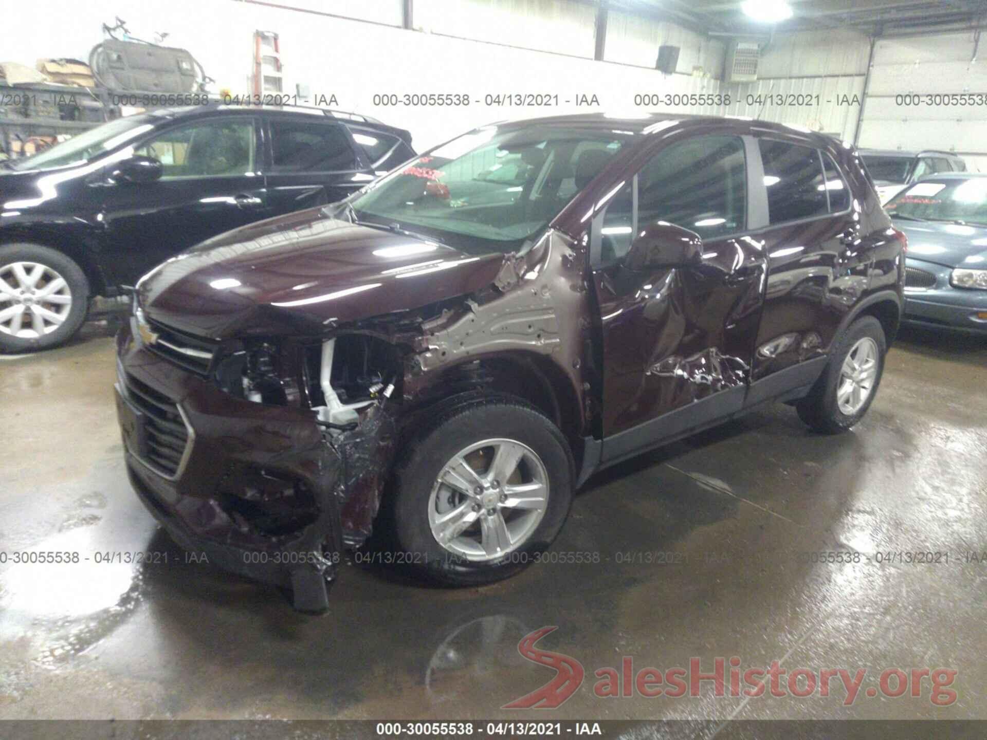 KL7CJKSB8LB340376 2020 CHEVROLET TRAX