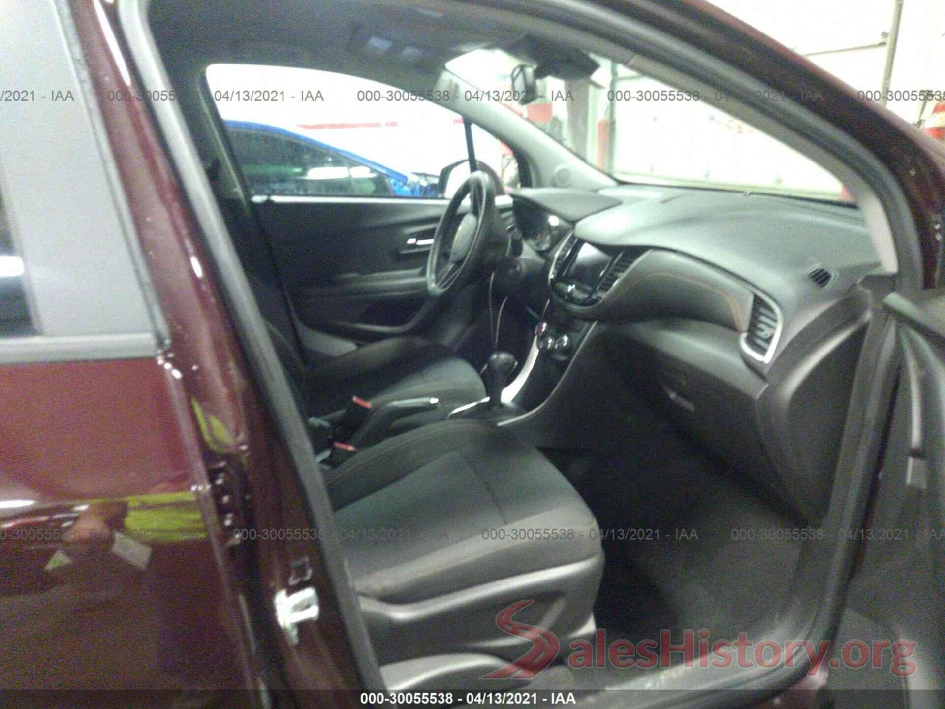 KL7CJKSB8LB340376 2020 CHEVROLET TRAX