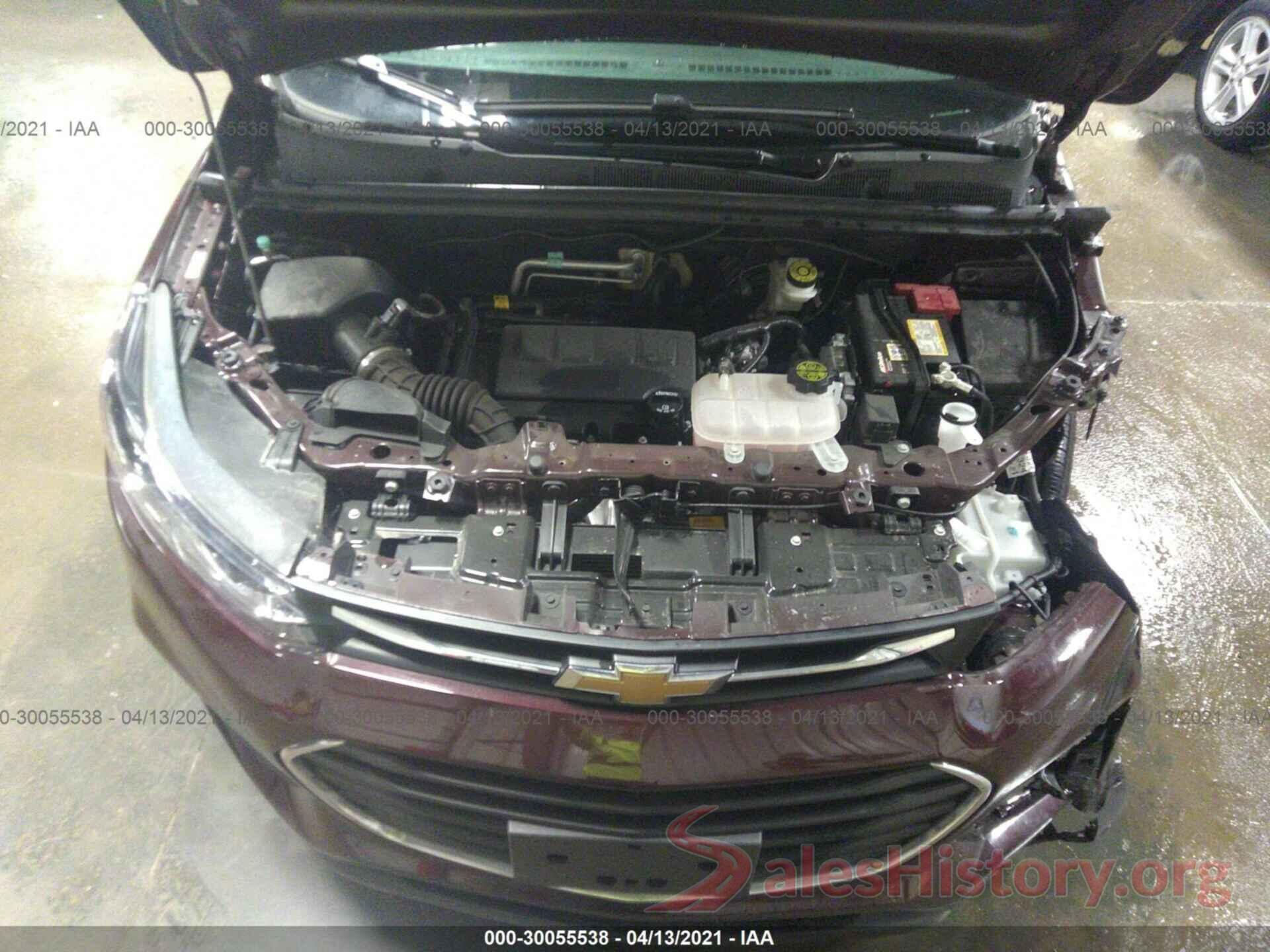 KL7CJKSB8LB340376 2020 CHEVROLET TRAX