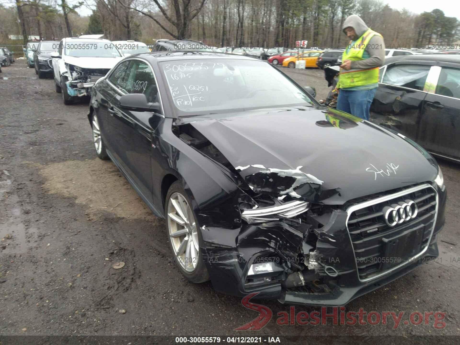 WAUM2AFR1GA008438 2016 AUDI A5