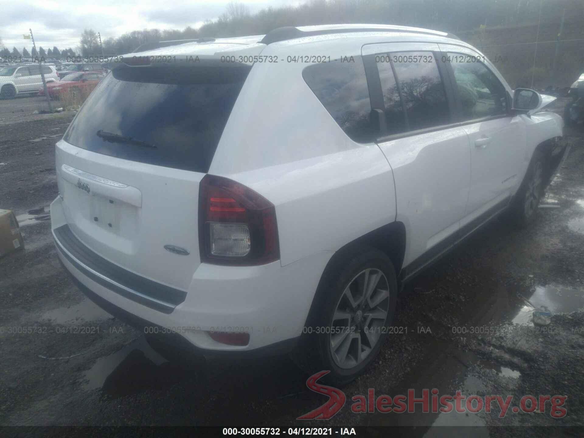 1C4NJDEB9GD790325 2016 JEEP COMPASS