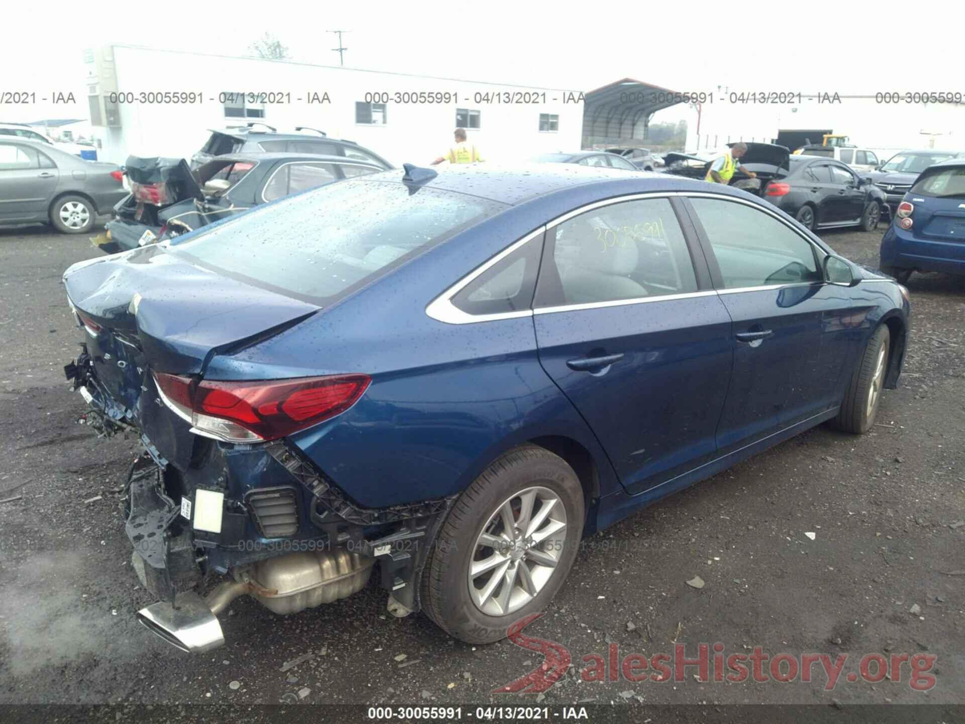 5NPE24AF8KH789661 2019 HYUNDAI SONATA