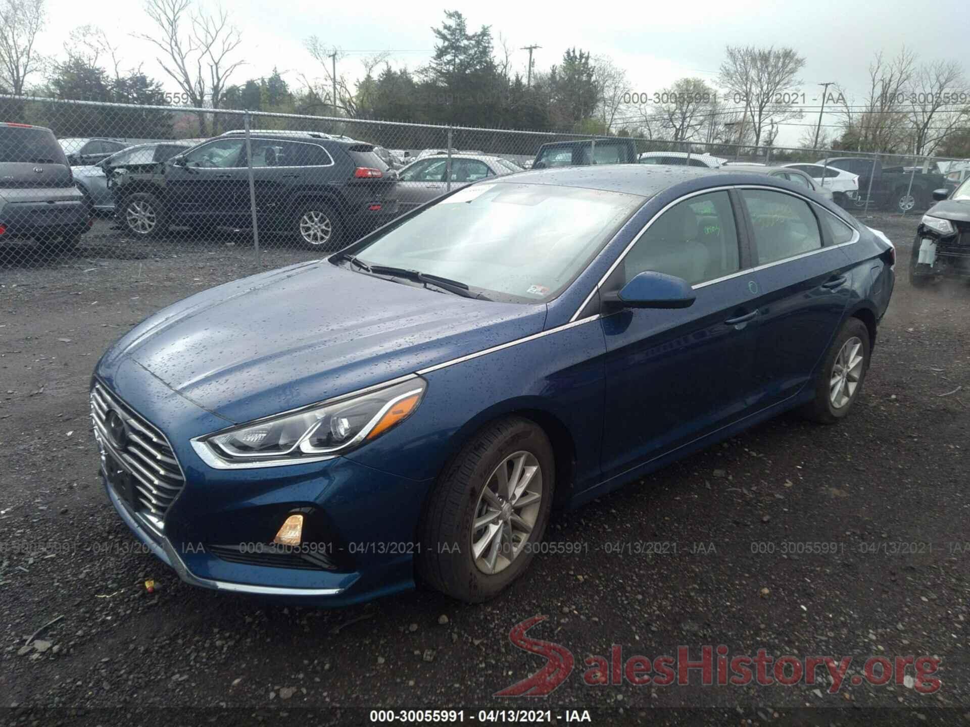 5NPE24AF8KH789661 2019 HYUNDAI SONATA