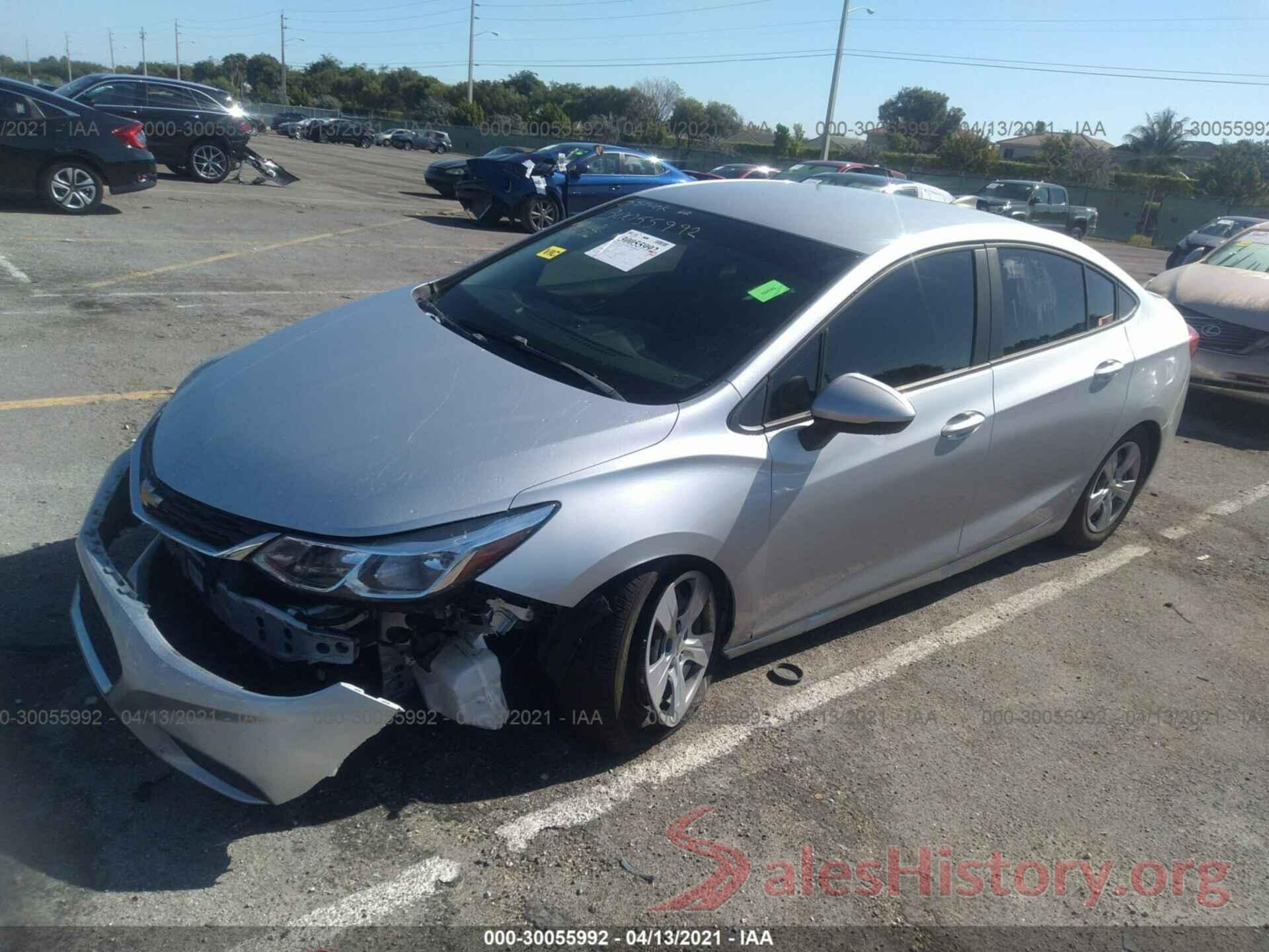 1G1BB5SM2J7129827 2018 CHEVROLET CRUZE