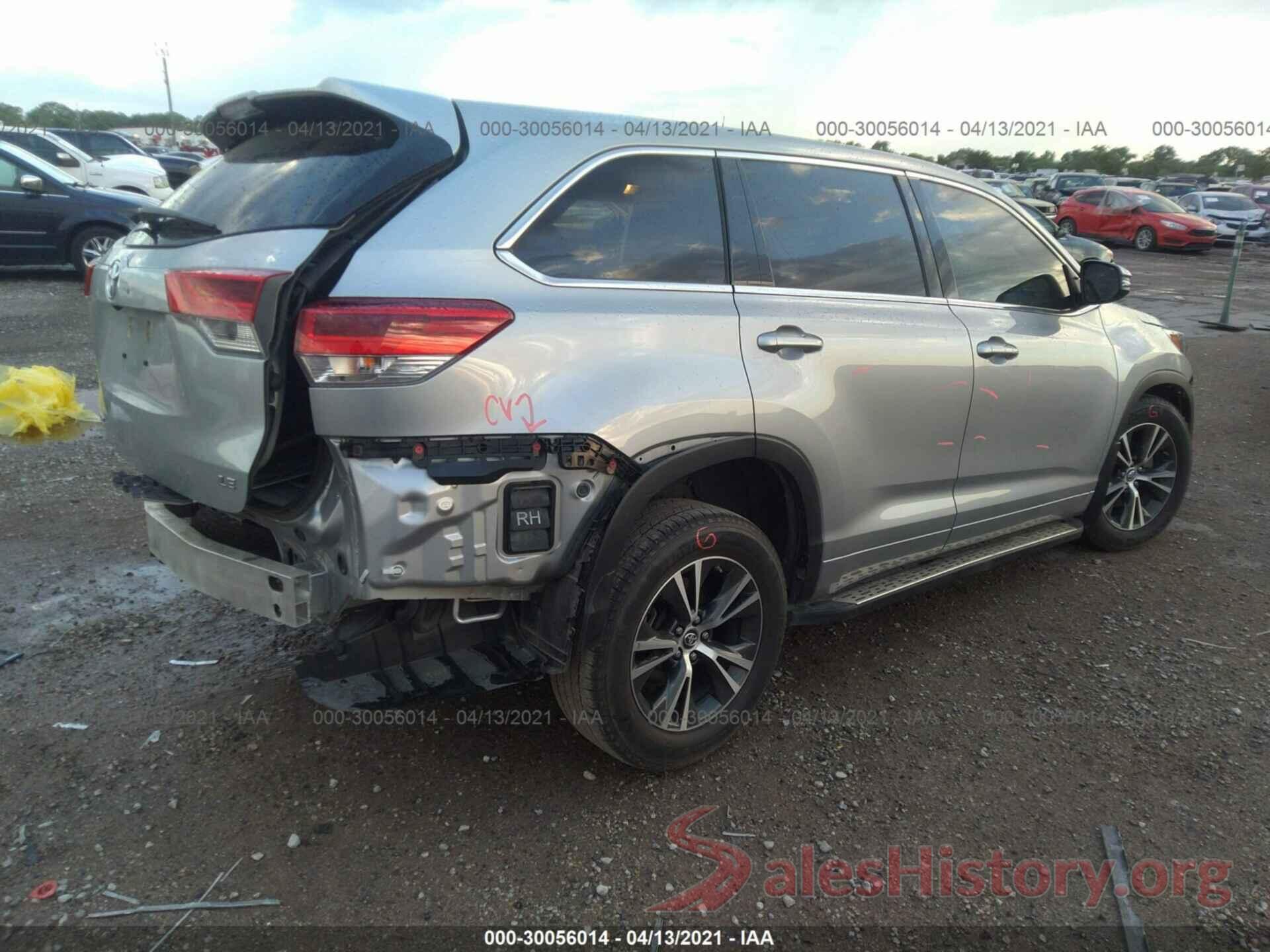 5TDZZRFH2JS239420 2018 TOYOTA HIGHLANDER