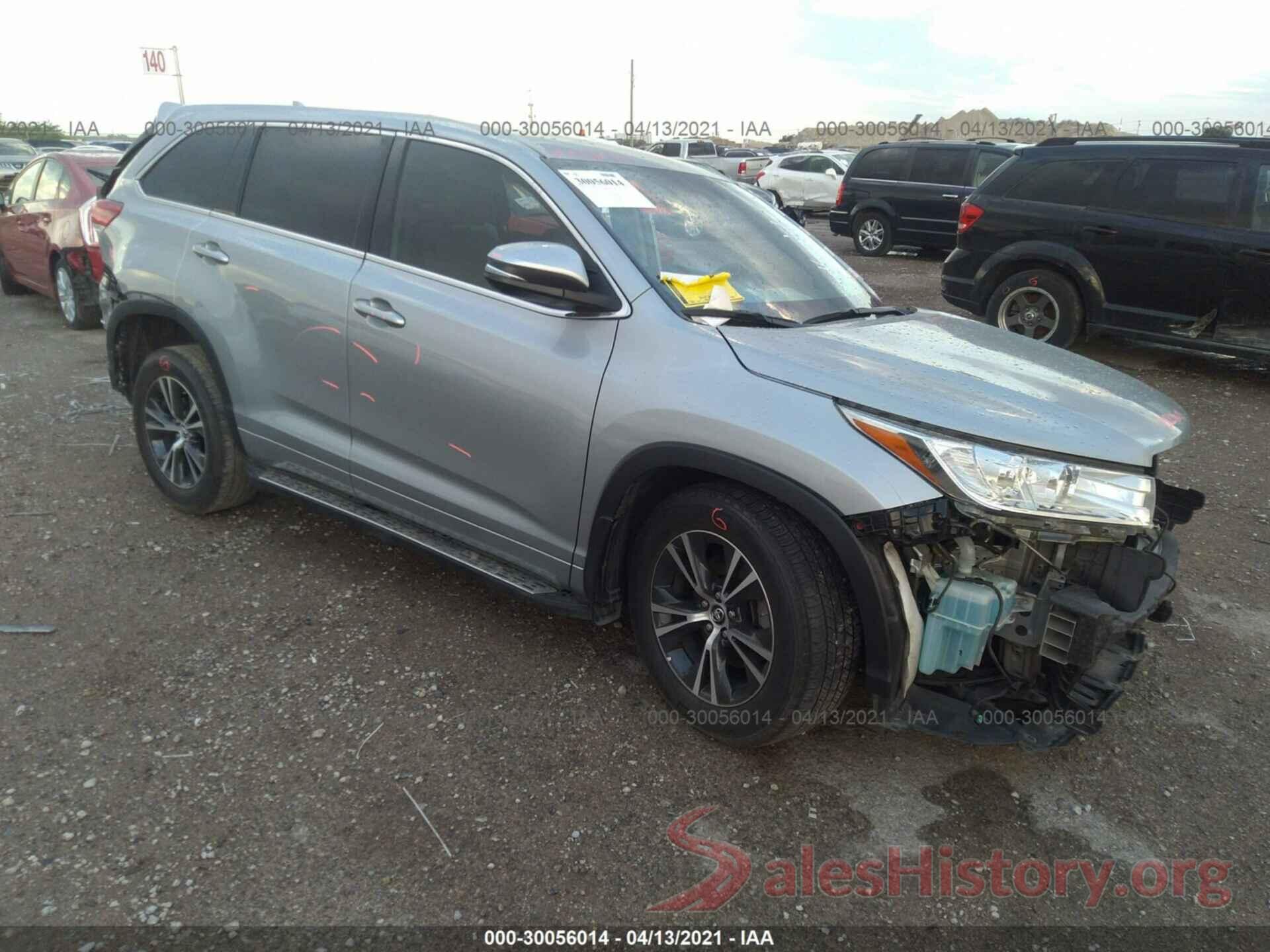 5TDZZRFH2JS239420 2018 TOYOTA HIGHLANDER