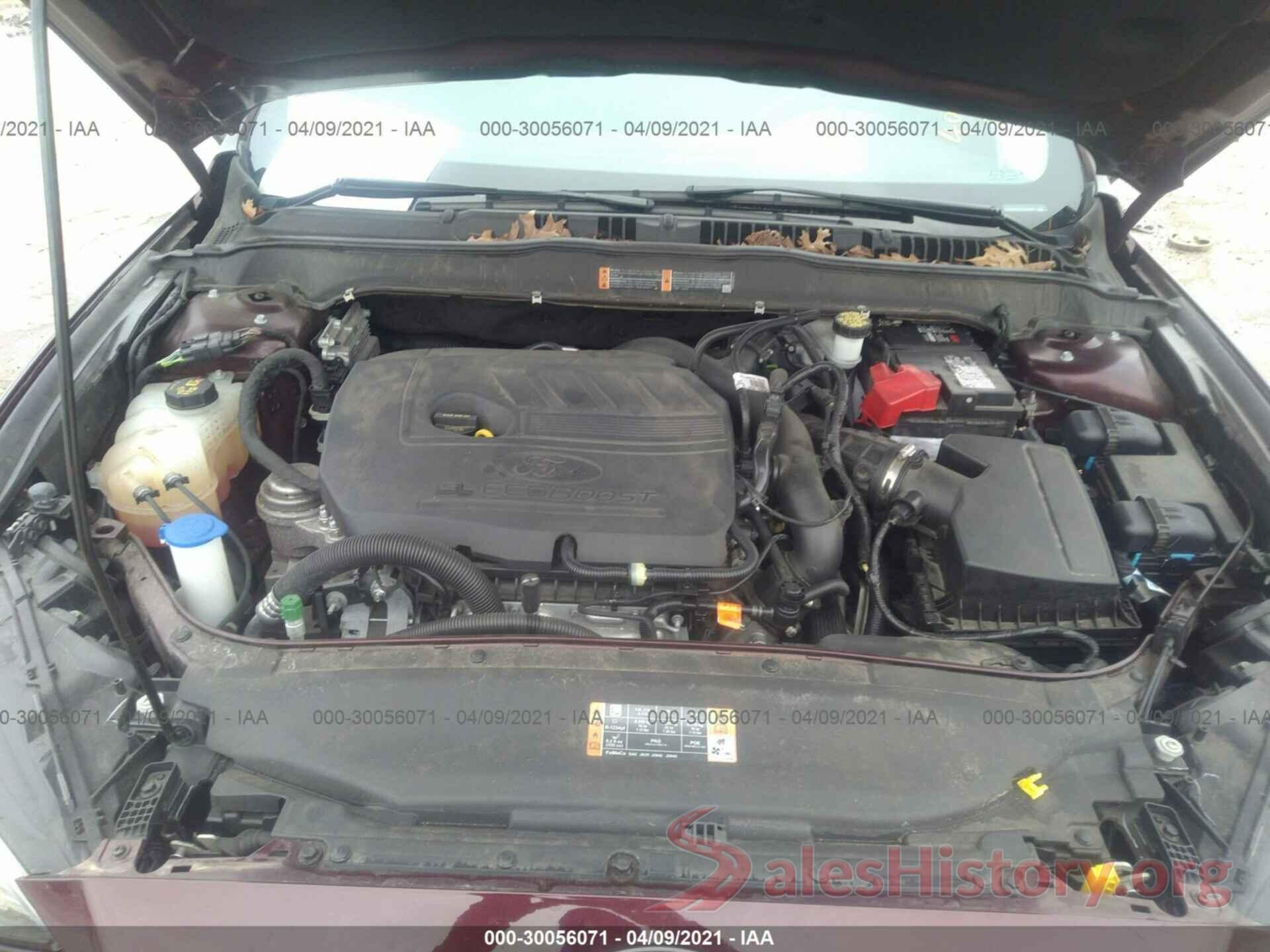 3FA6P0HDXJR165400 2018 FORD FUSION